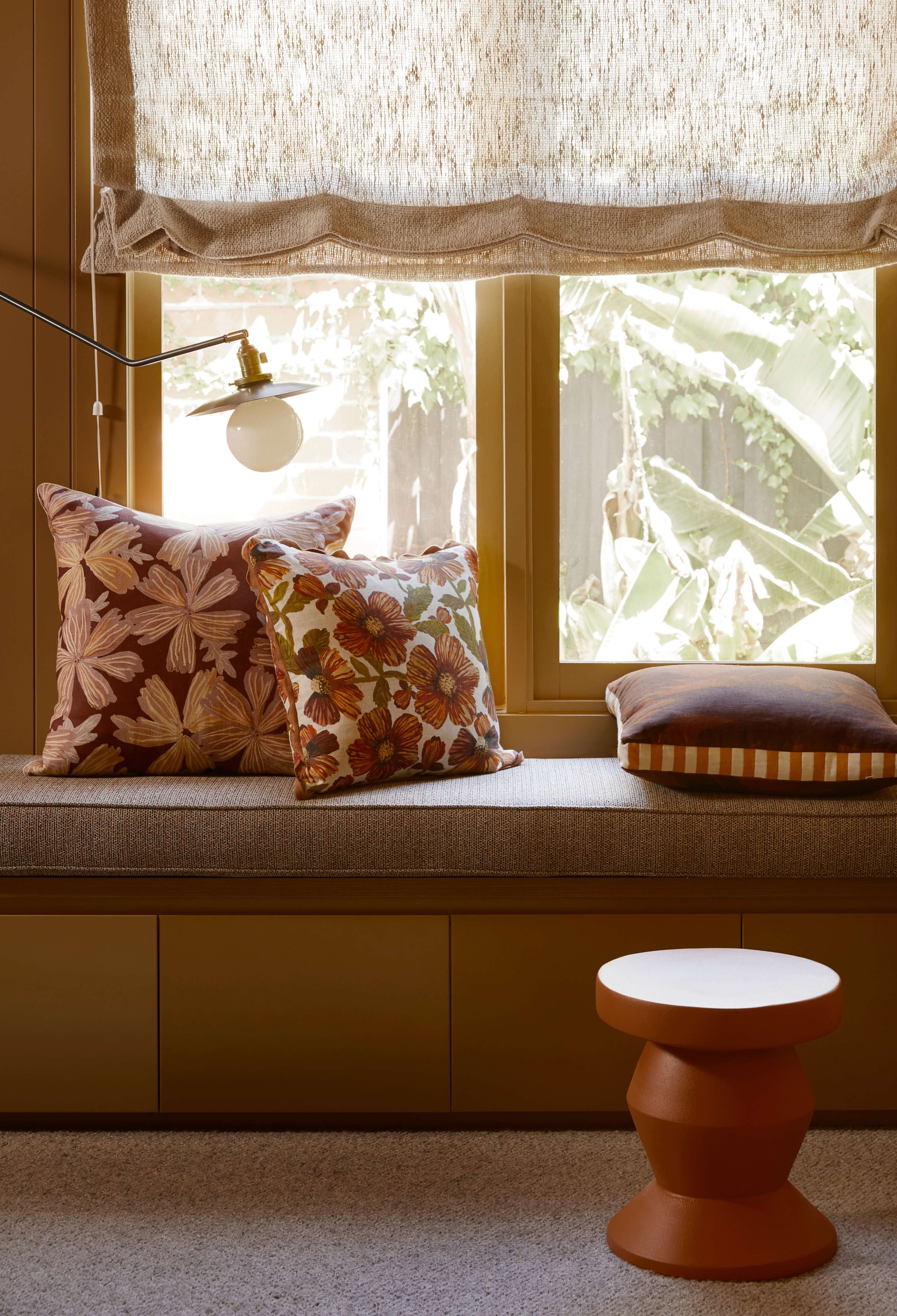 Cushion on couch