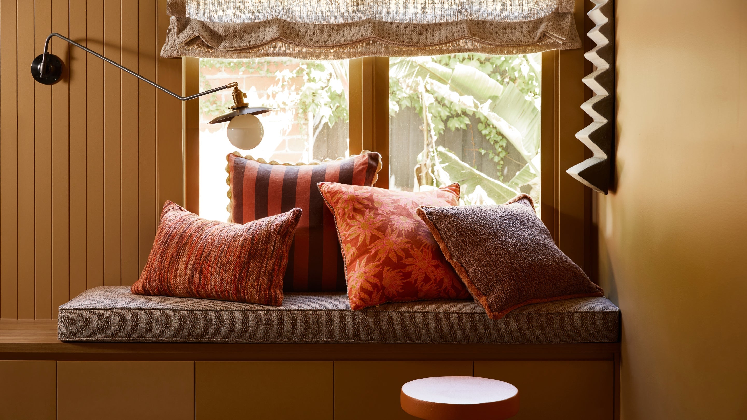 Orange Obsessed | Orange Linen & Wool Cushions