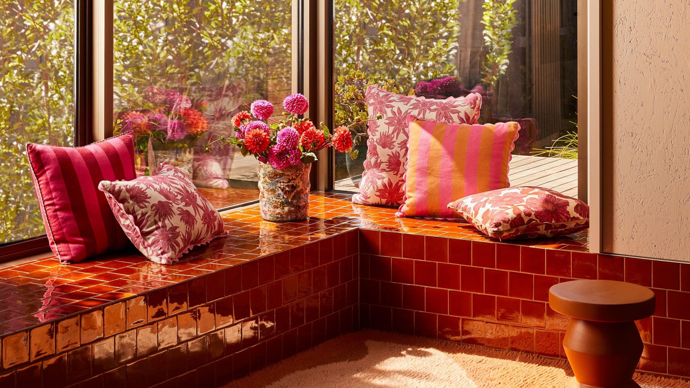 Think Pink | Pink Linen Cushions