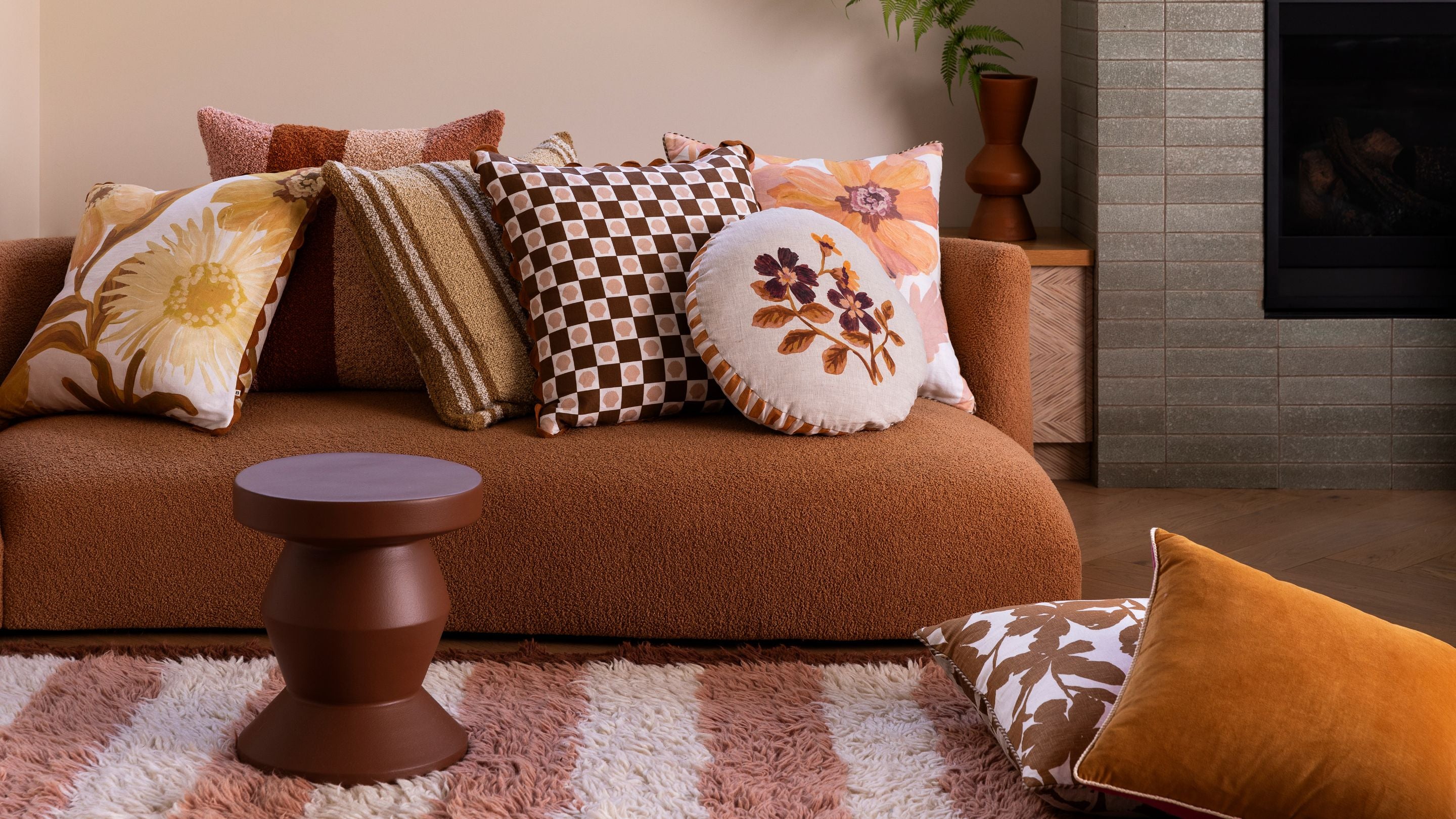 Pedestal Side Tables