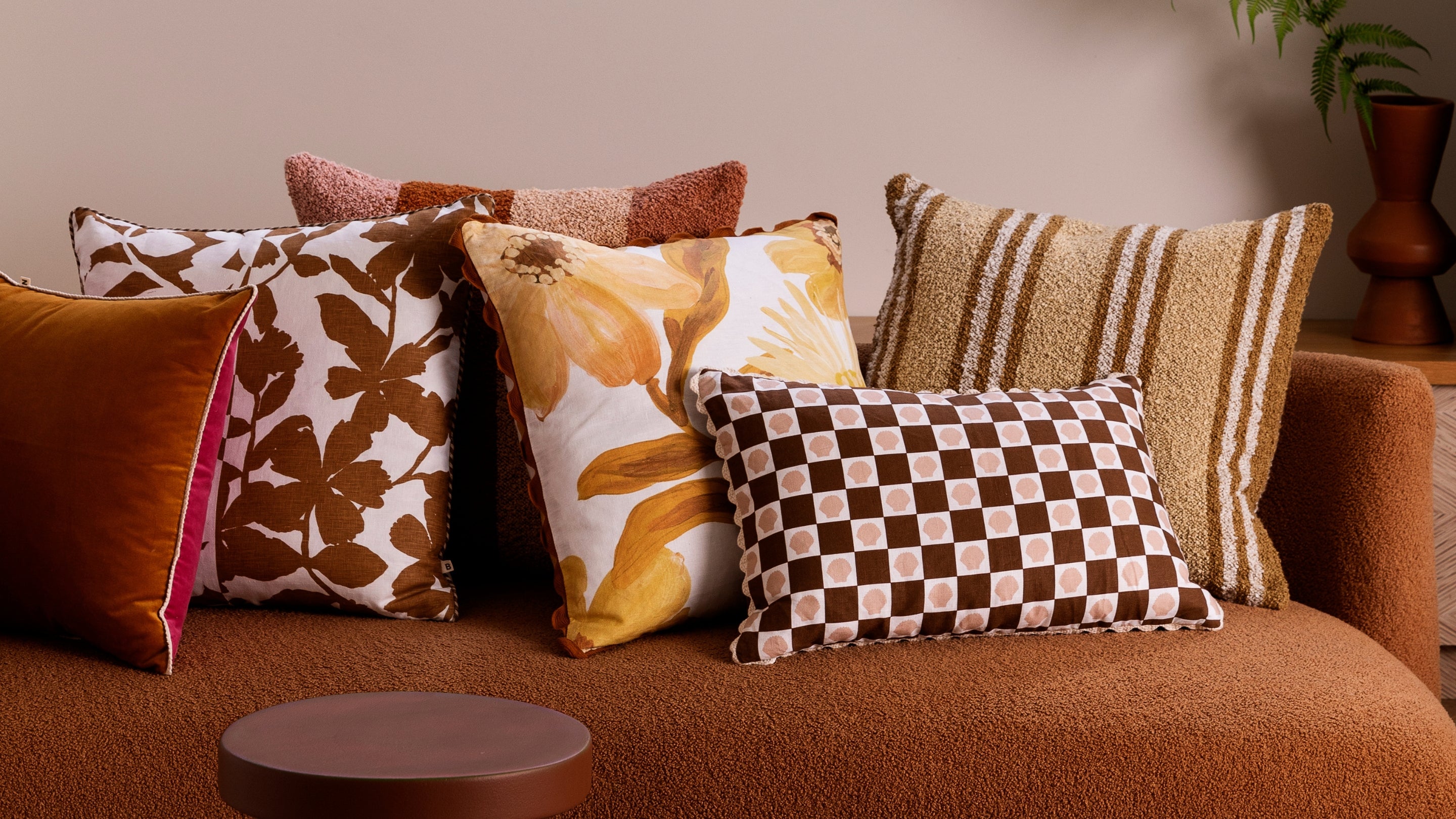 Brown Cushions