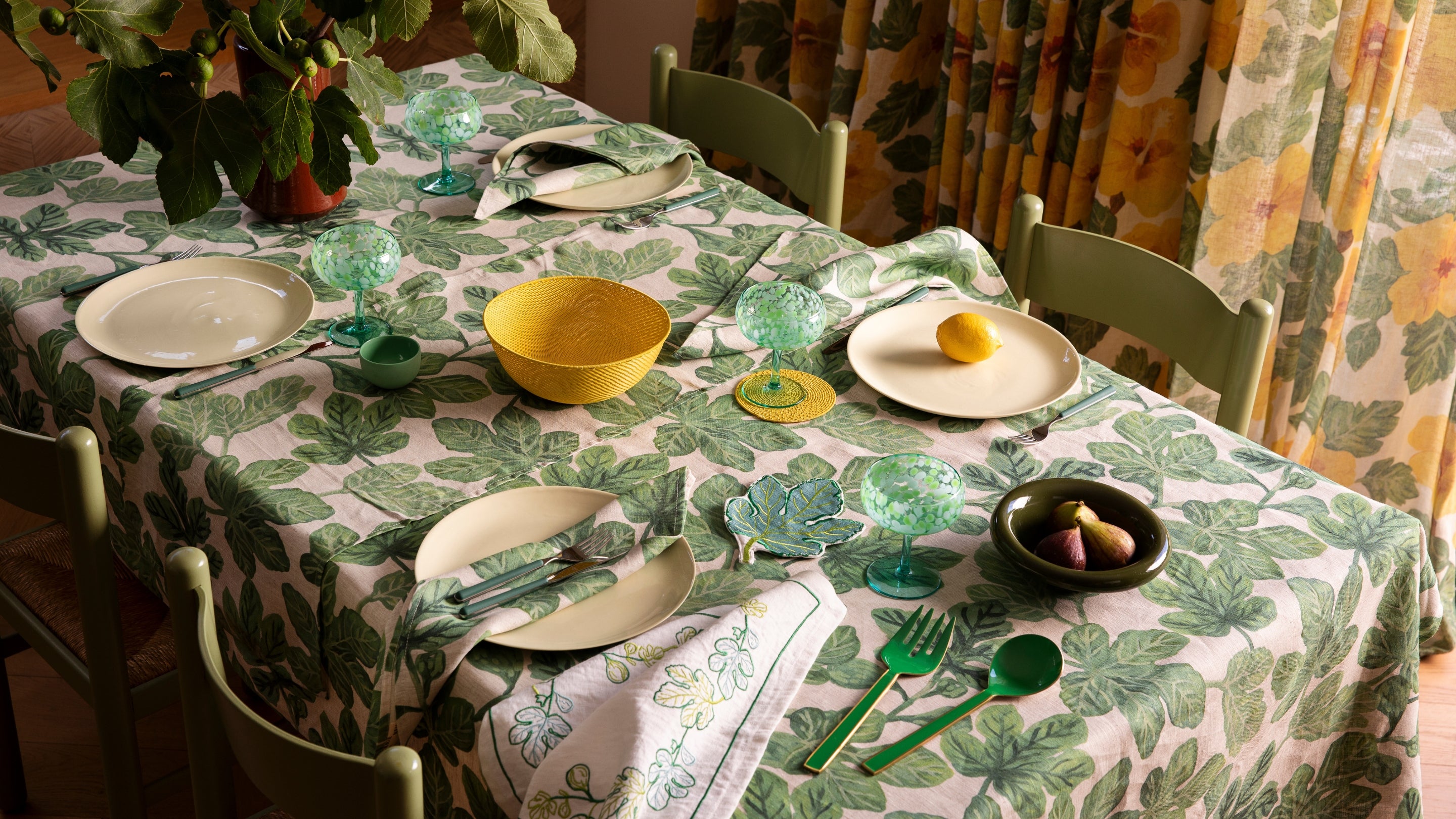 Fig Green Tableware
