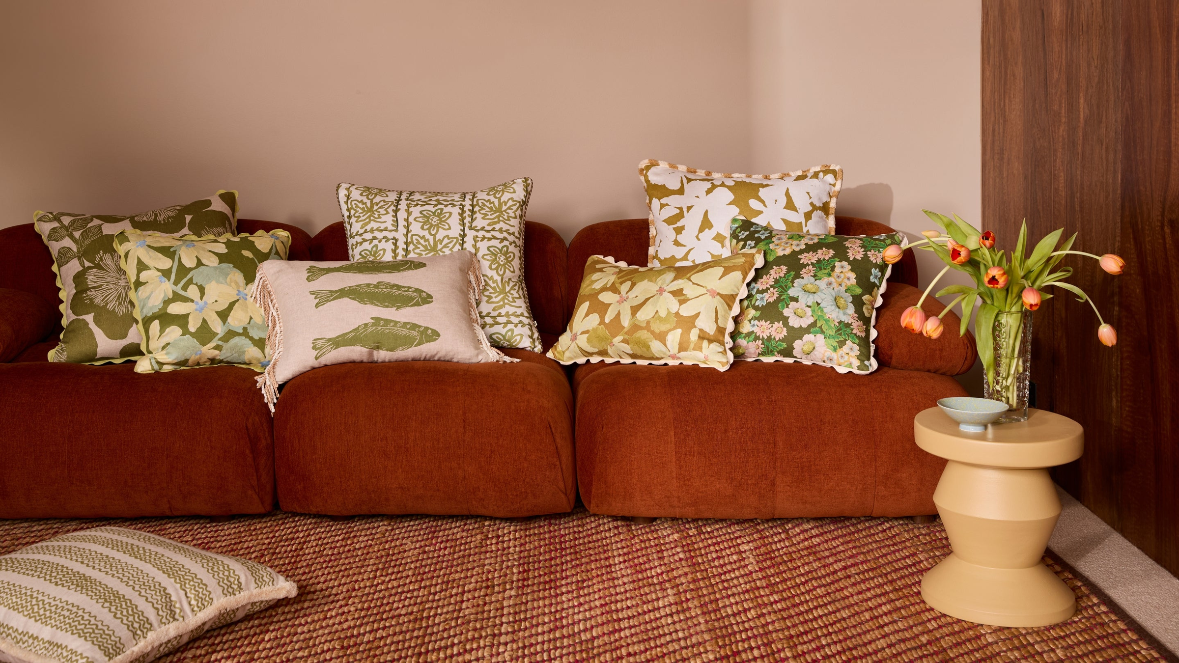 Indoor Cushions | Linen, Cotton, Boucle & Velvet Cushions | Bonnie and Neil