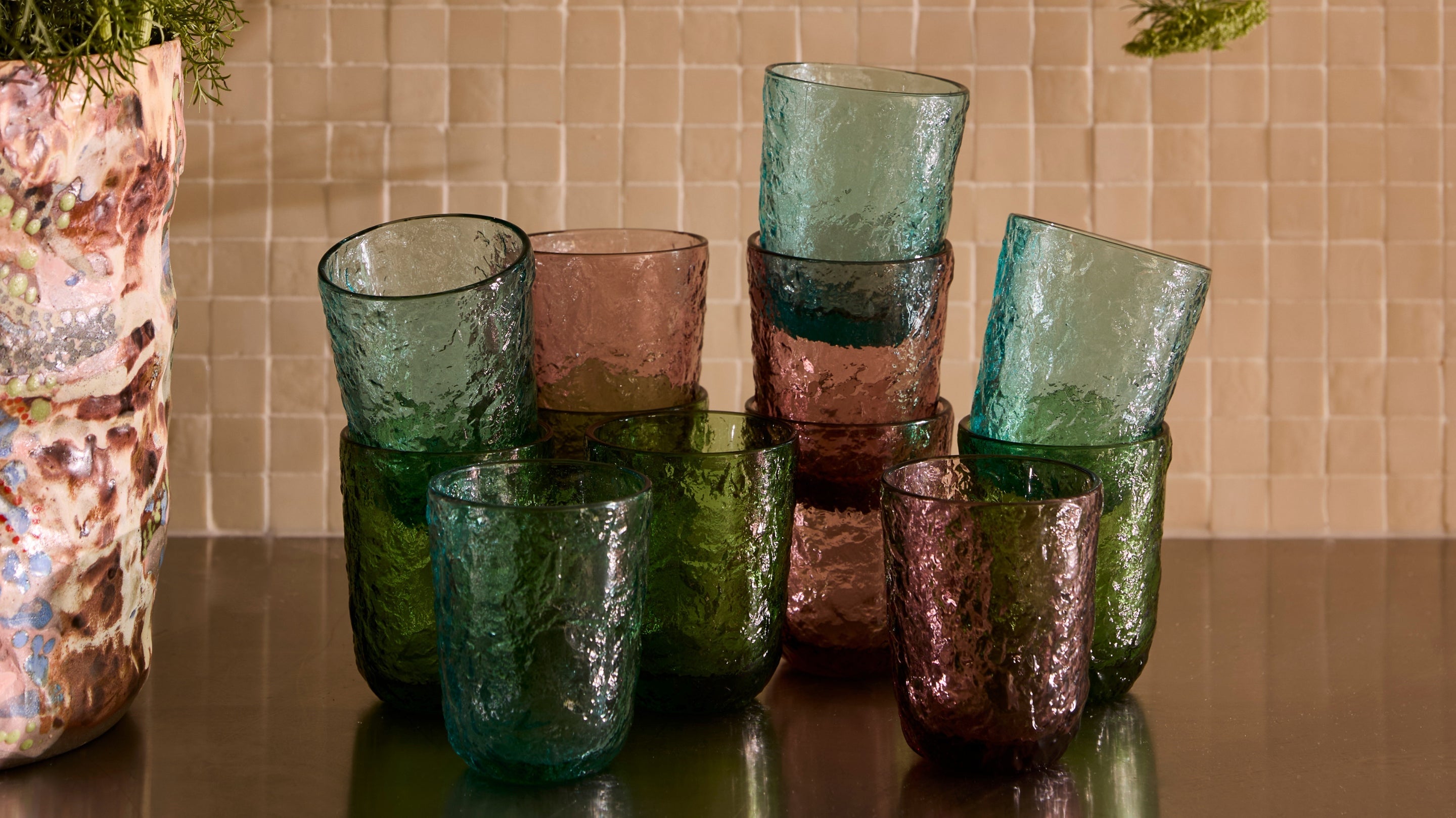 Glassware | Tumblers, Coupes & Carafes | Bonnie and Neil