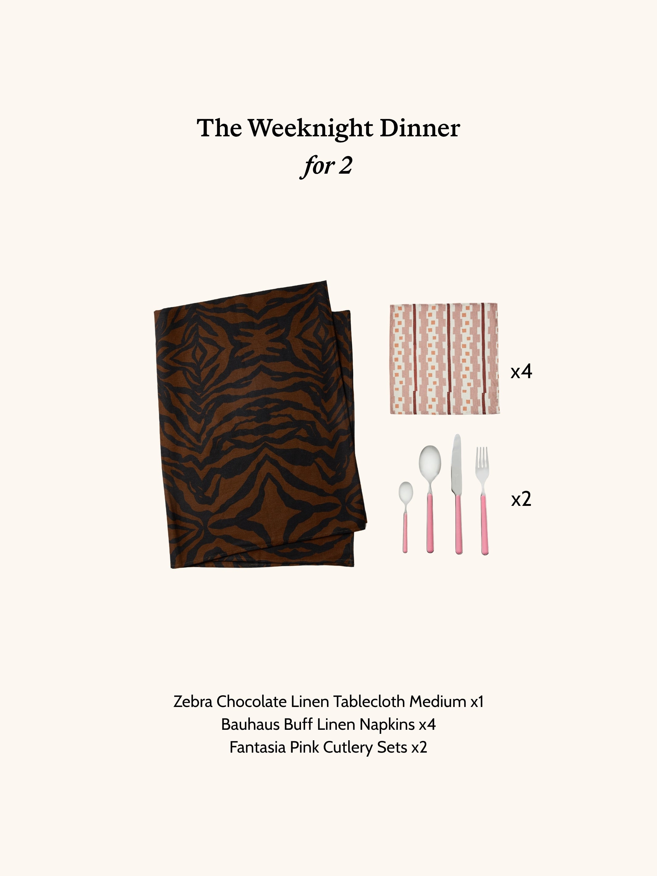 The Weeknight Dinner - For 2