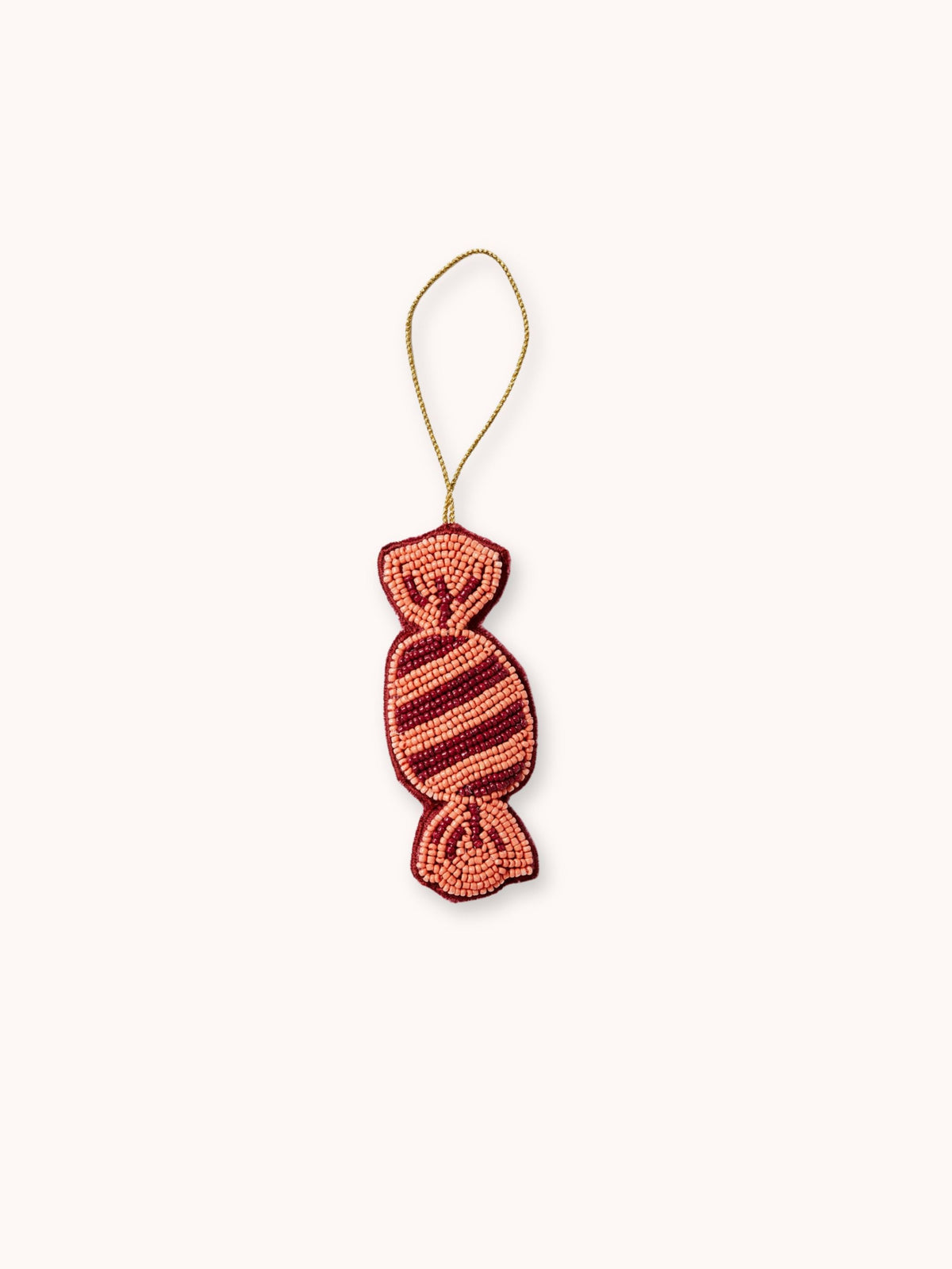 Bon Bon Rust Beaded Christmas Decoration