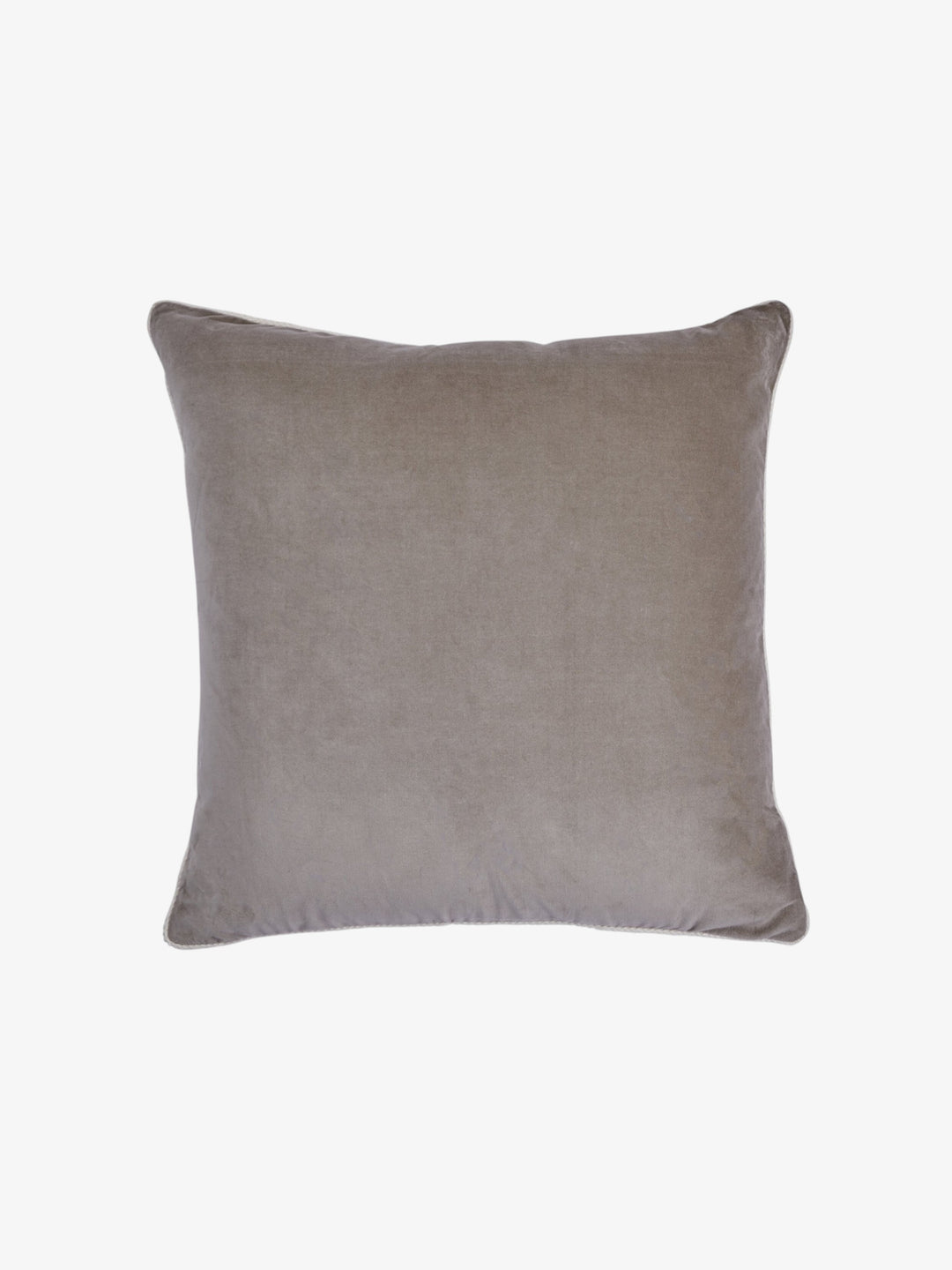 Bone Velvet Cushion