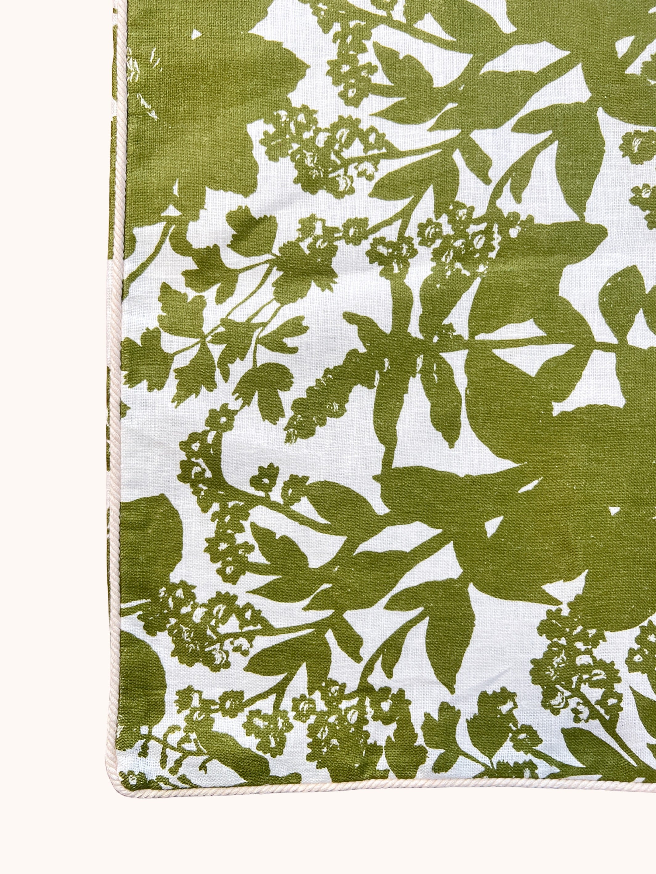 Herb Reverse Khaki Cushion - Almost Perfect