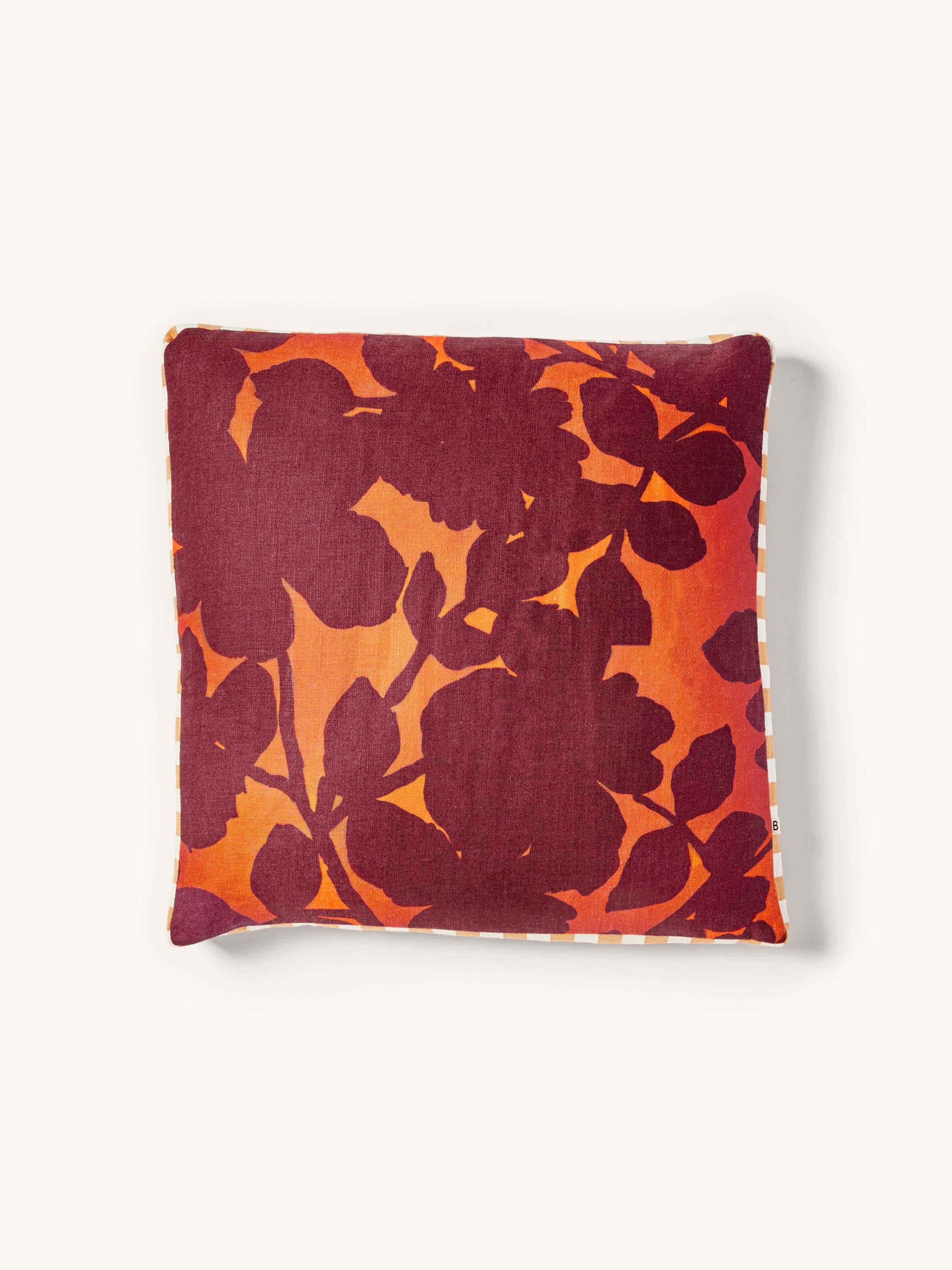 Carmine Rust Cushion - Almost Perfect