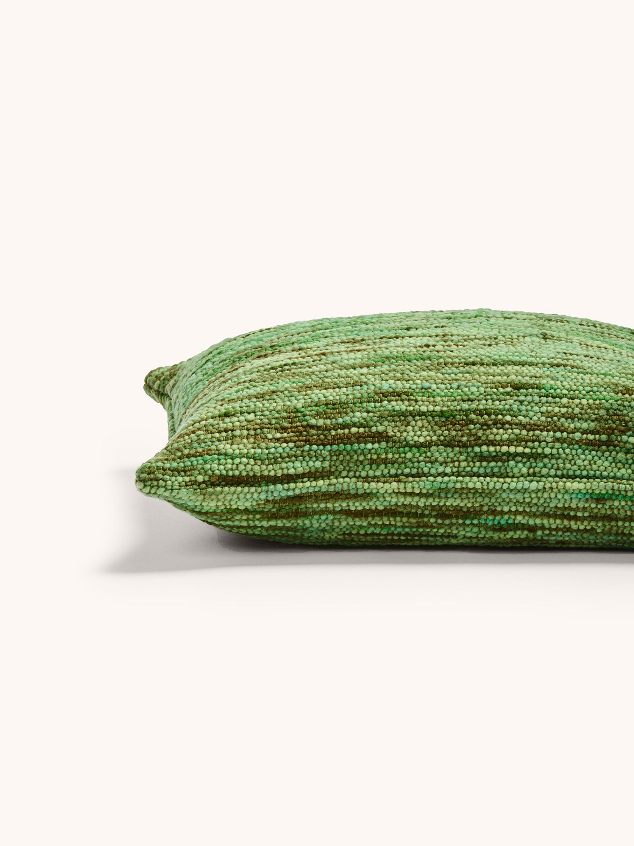 Wool Marle Emerald Cushion