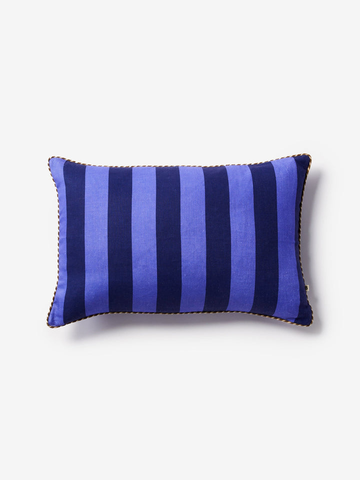 Bold Stripe Navy Cushion