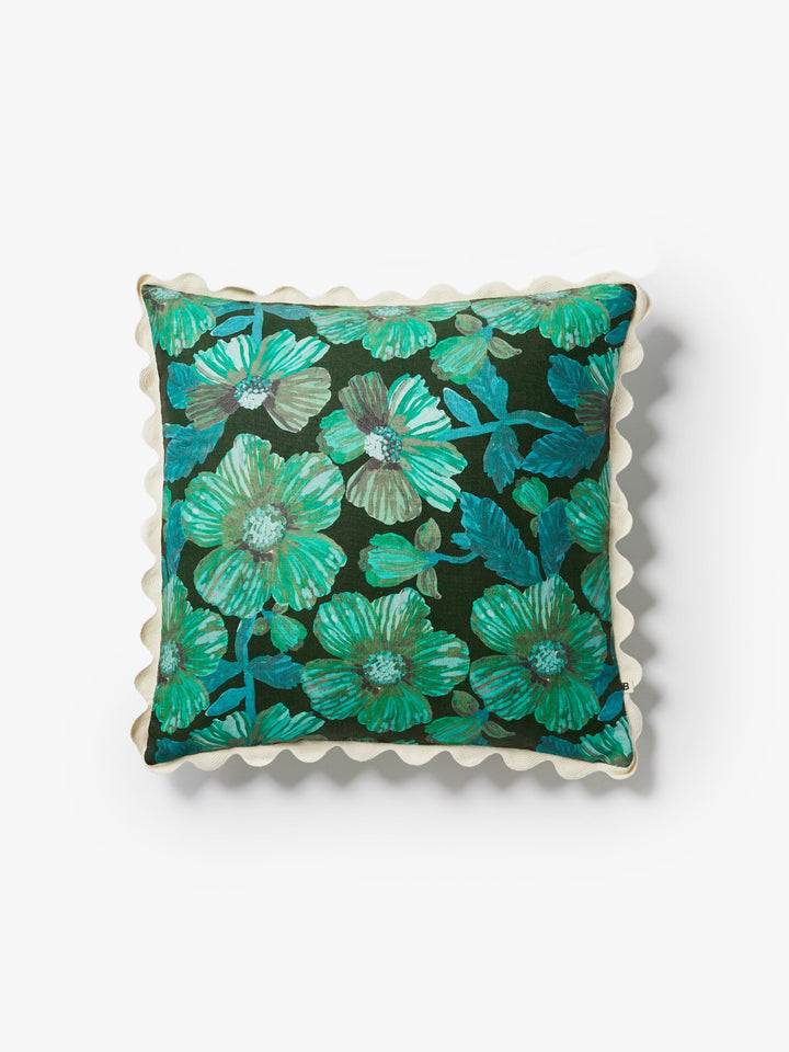 Woodland Emerald Cushion