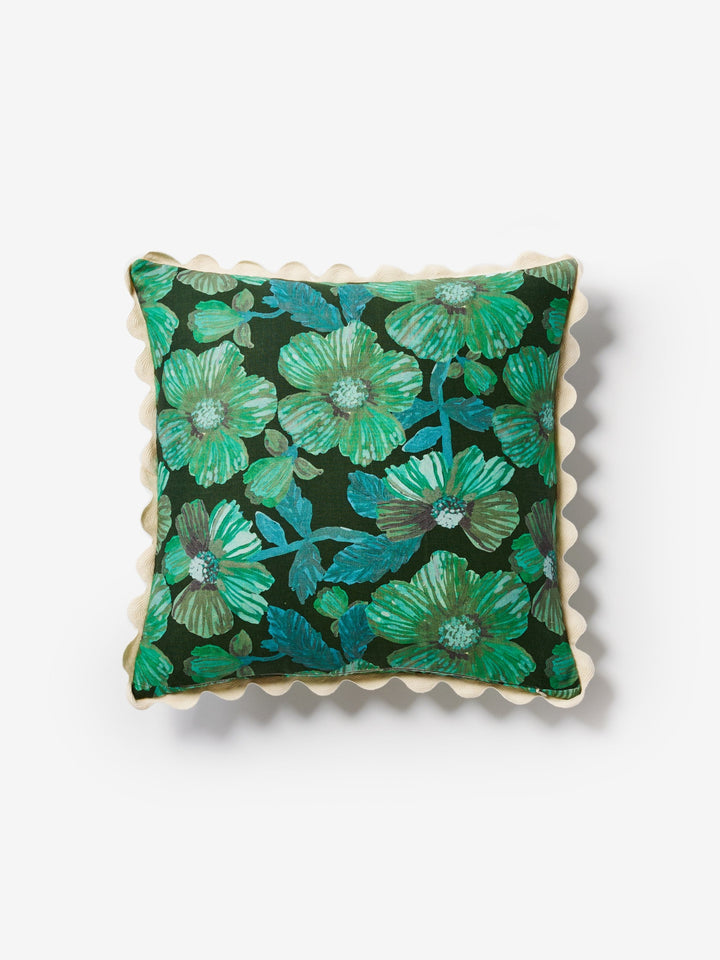 Woodland Emerald Cushion