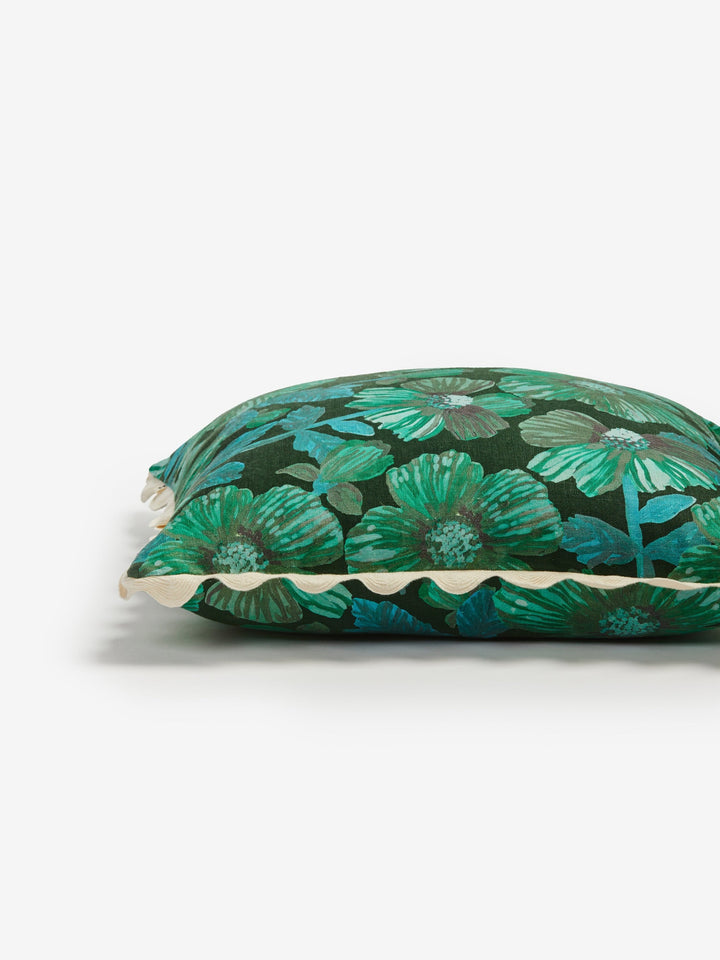 Woodland Emerald Cushion