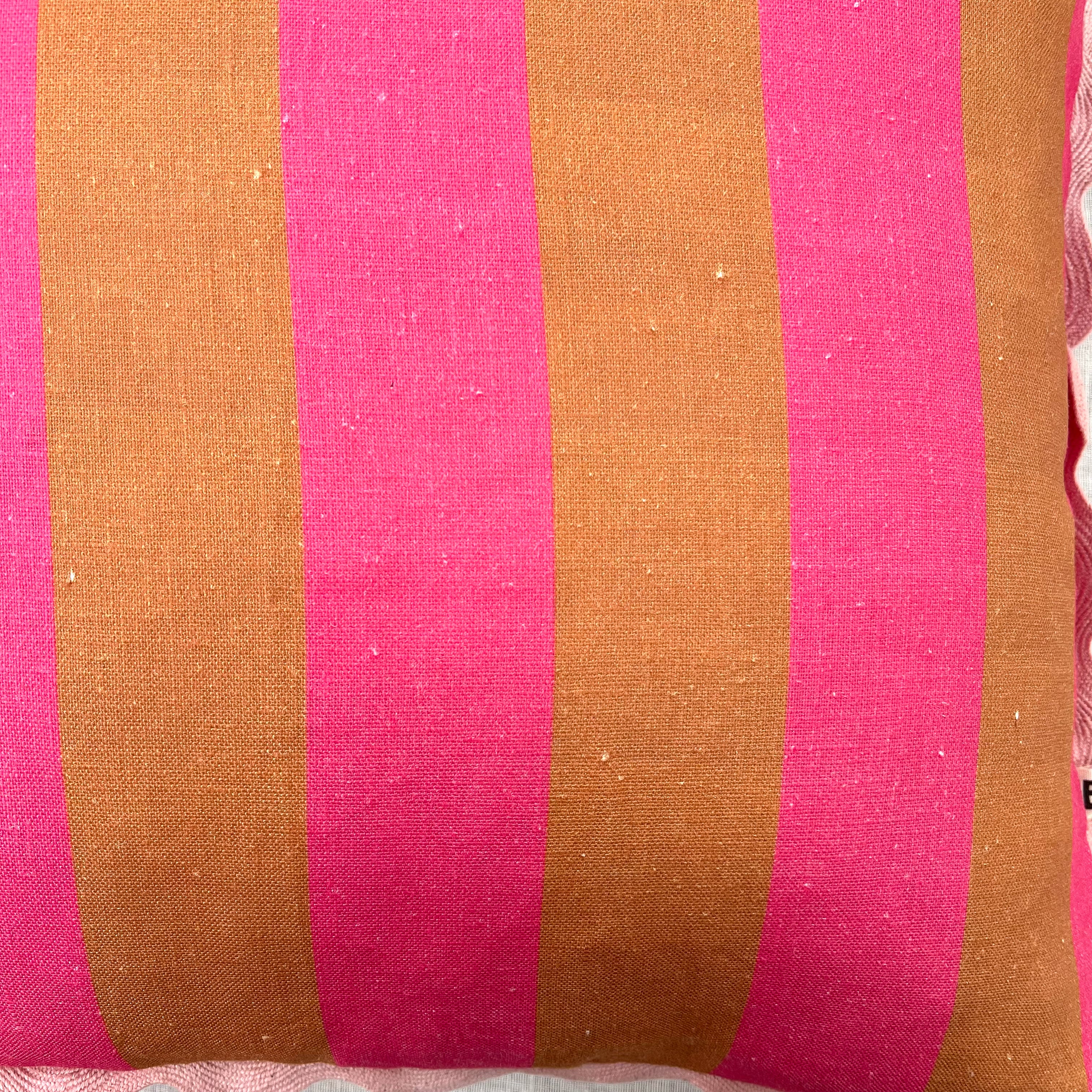 Bold Stripe Candy Cushion - Almost Perfect