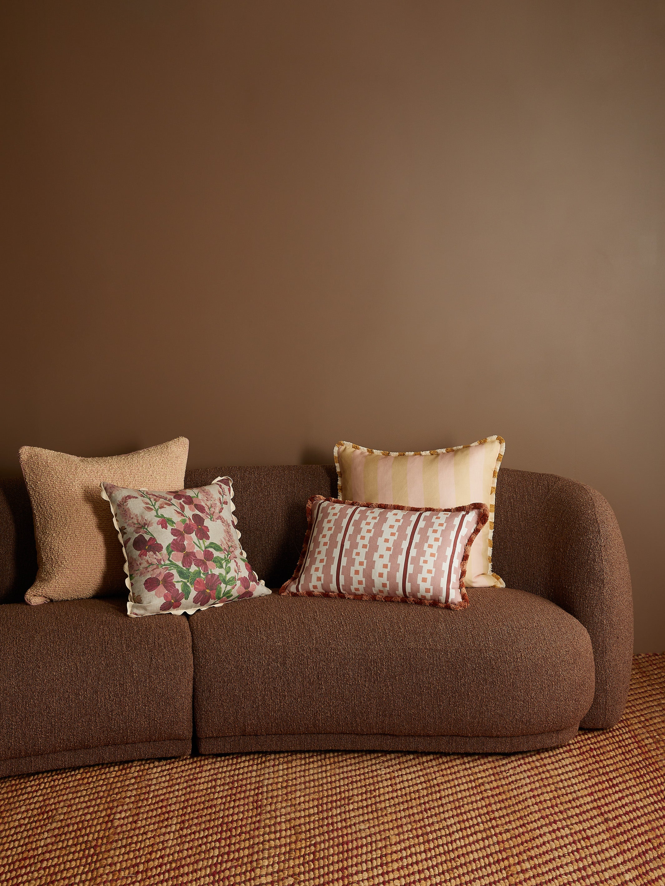 Bauhaus Buff Linen Cushion