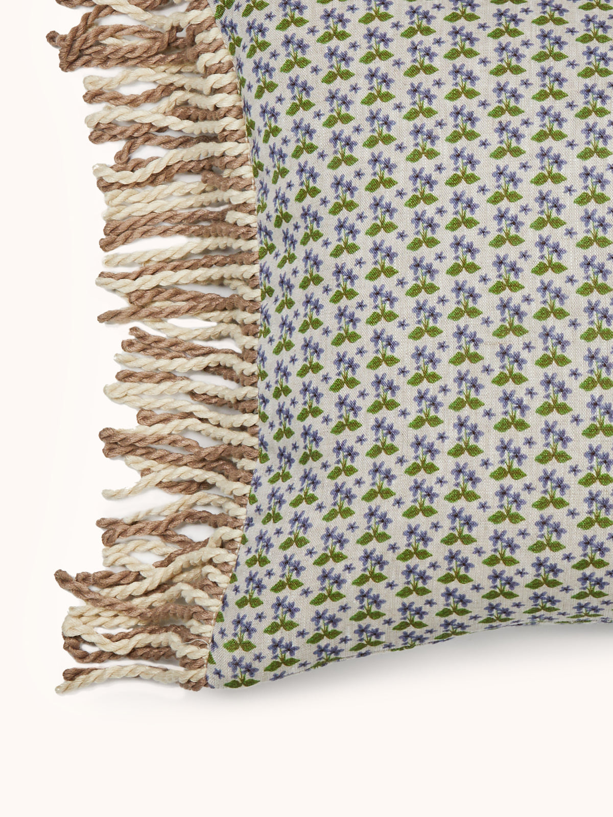 Petit Madeline Blue Linen Cushion