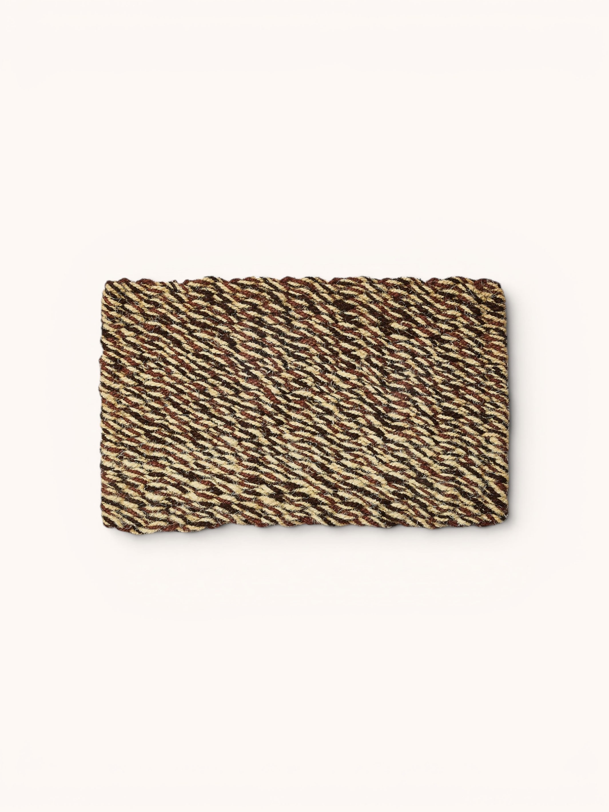 Woven Brown Door Mat