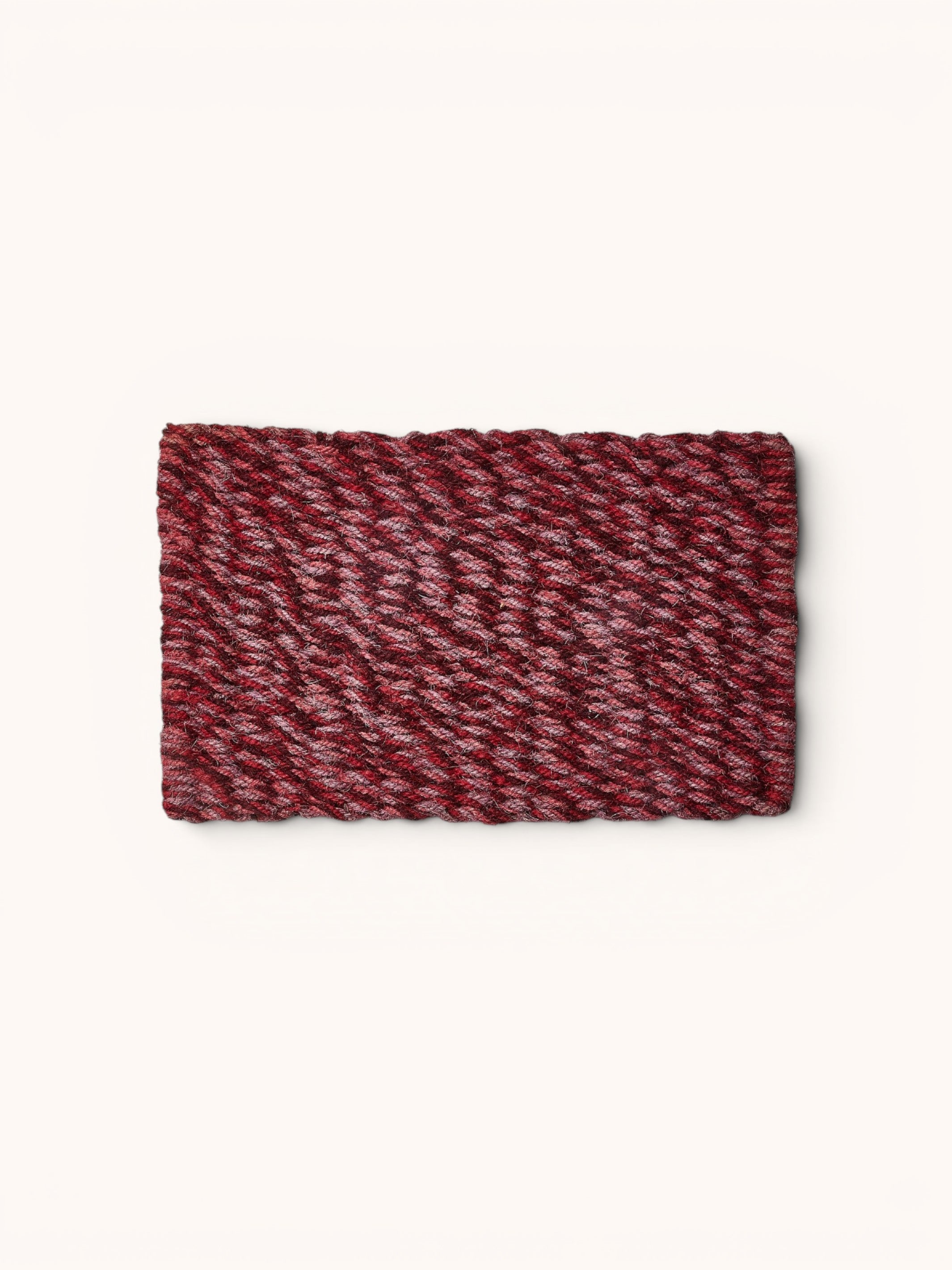 Woven Rose Door Mat