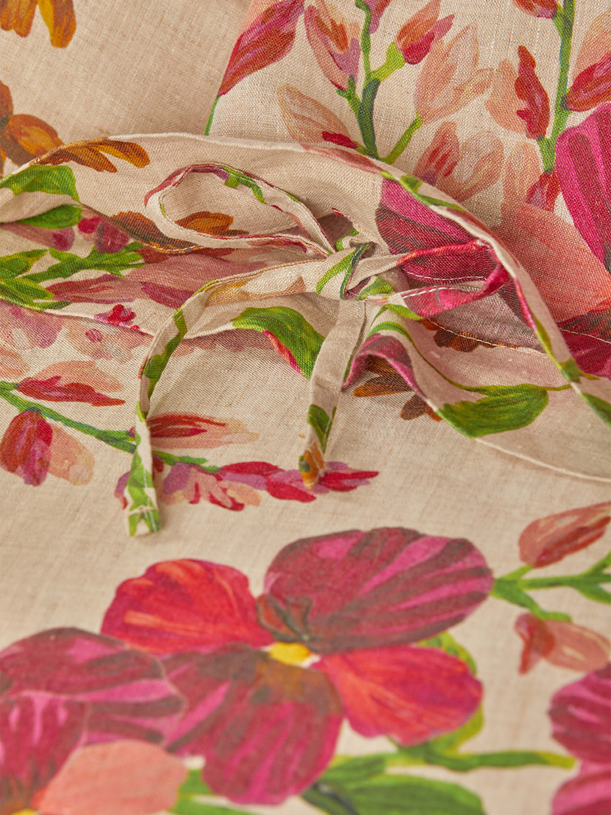 Lupin Multi Linen Quilt Cover