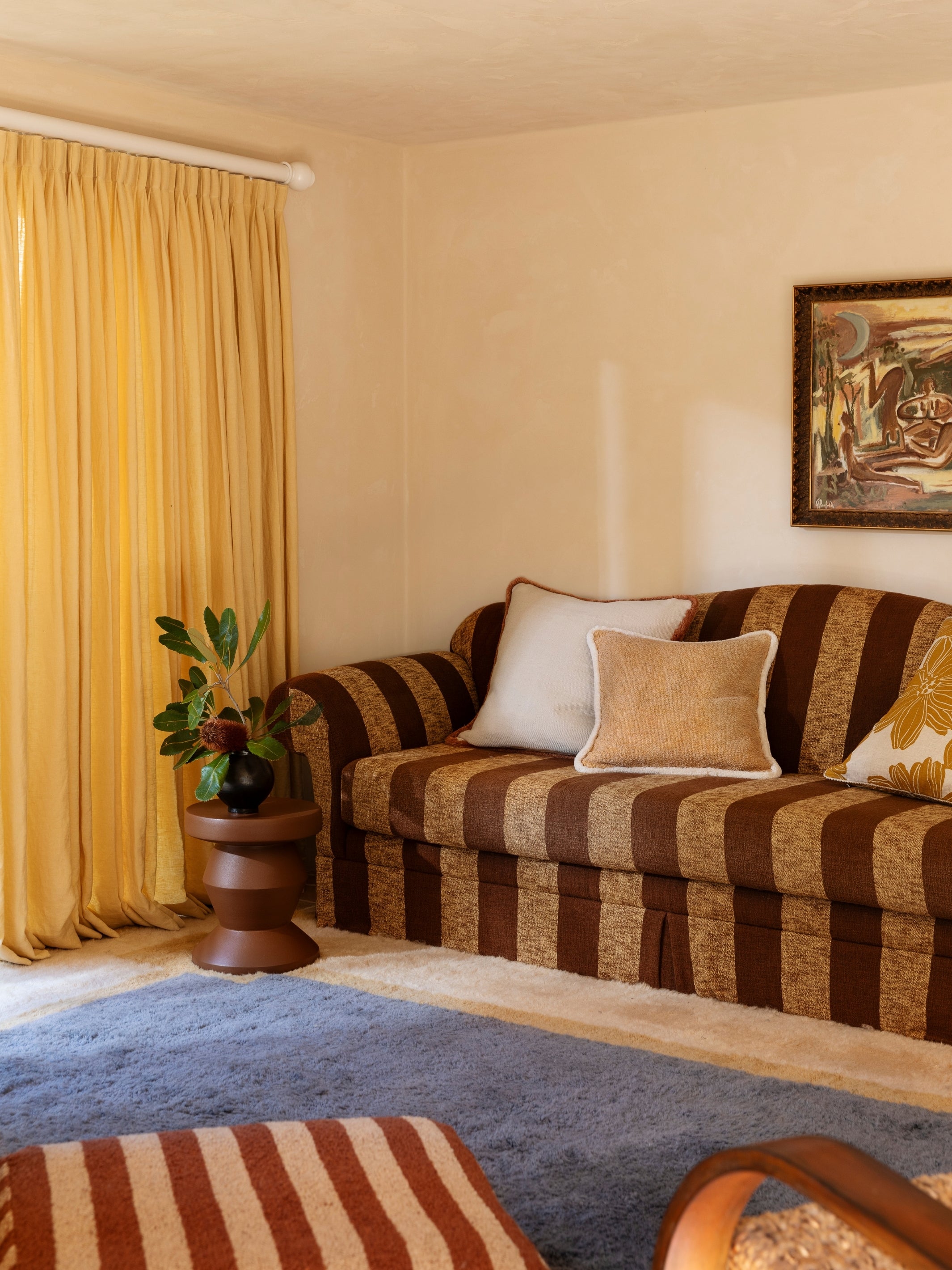 Grain Tan Cushion