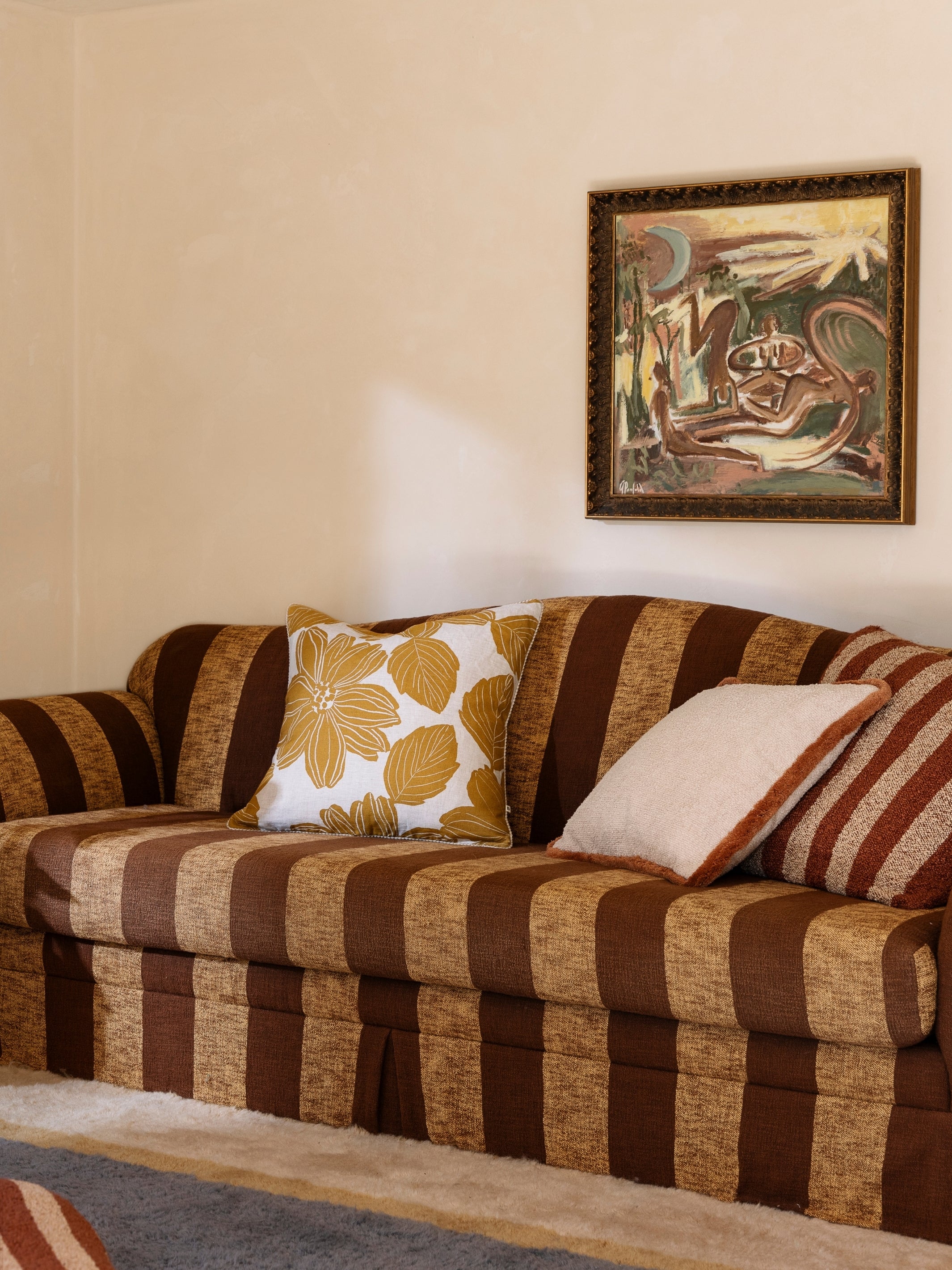 Grain Cream Cushion