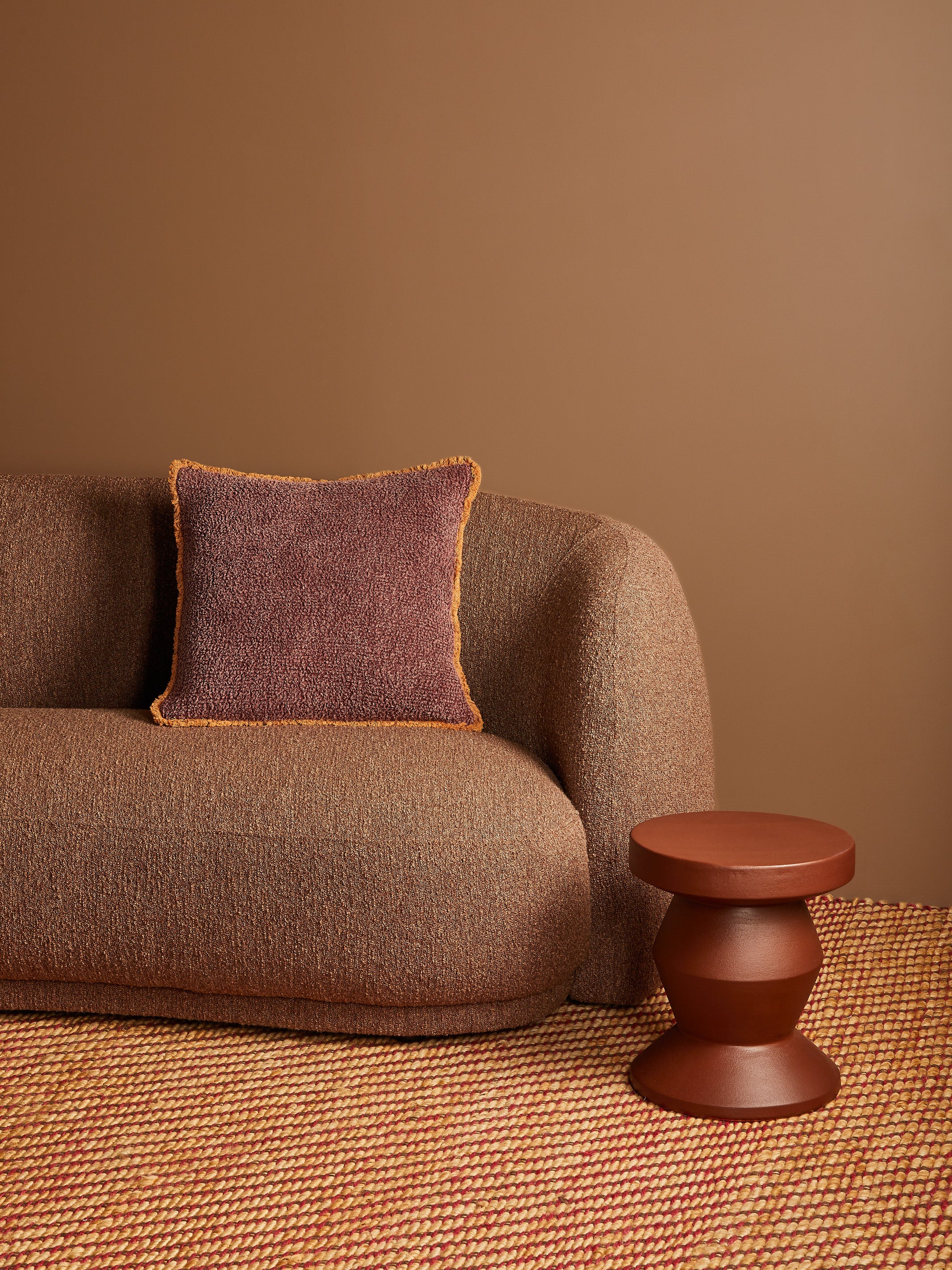 Grain Hazelnut Cushion