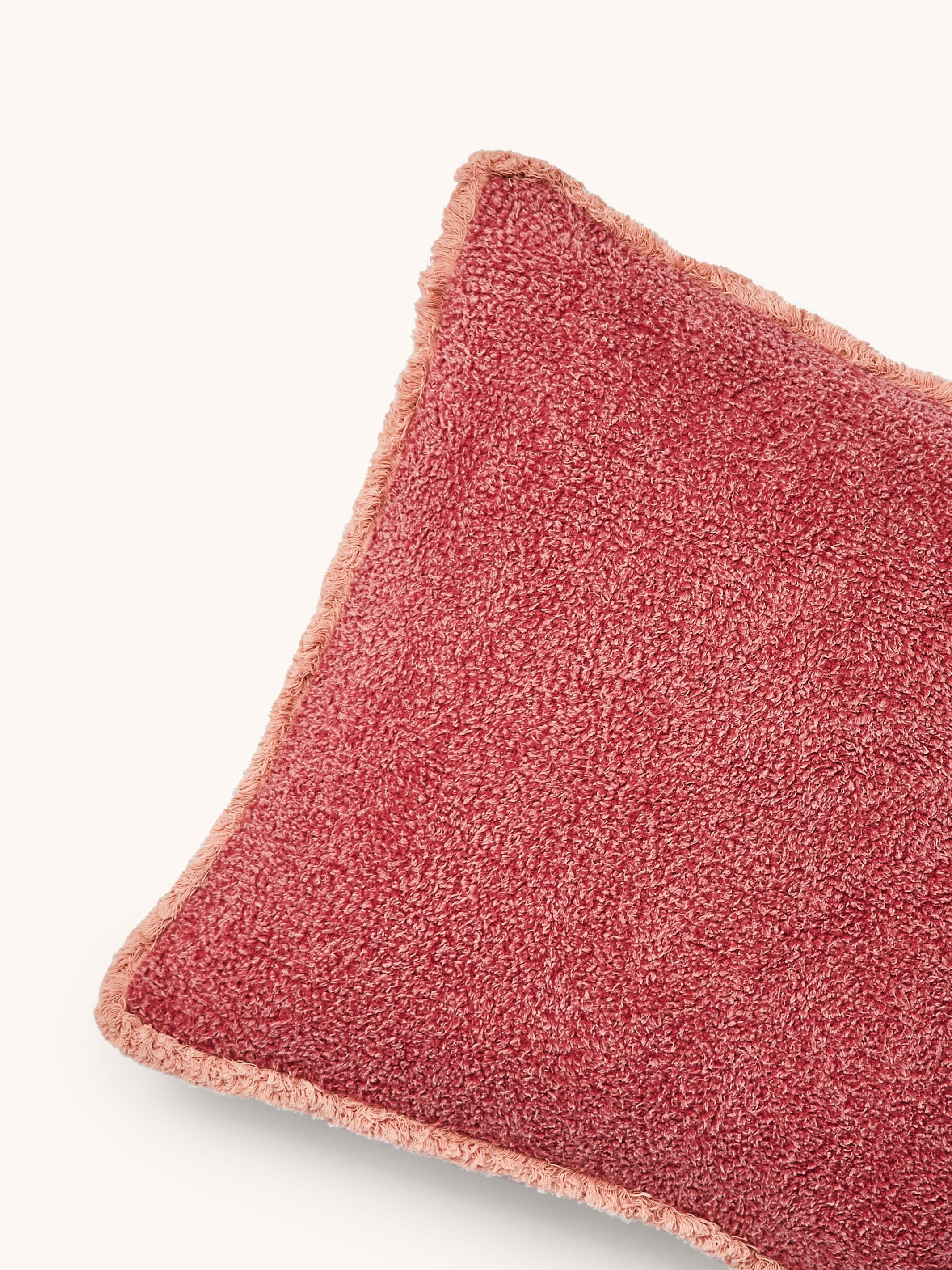 Grain Coral Cushion - Almost Perfect