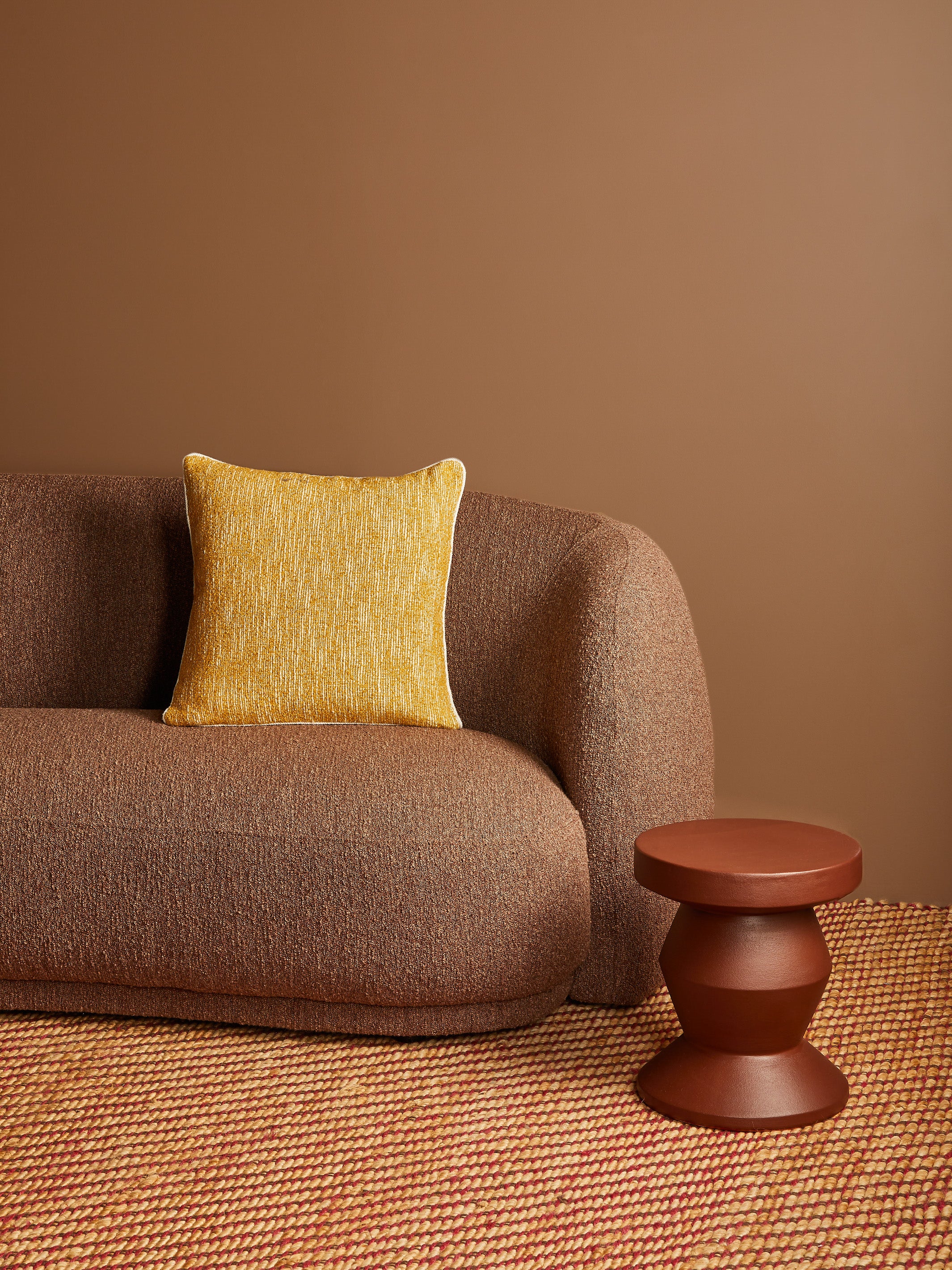 Gem Mustard Cushion