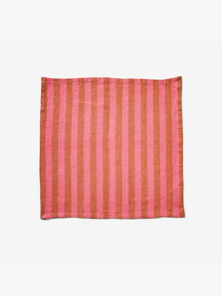 Linear Candy Linen Napkins