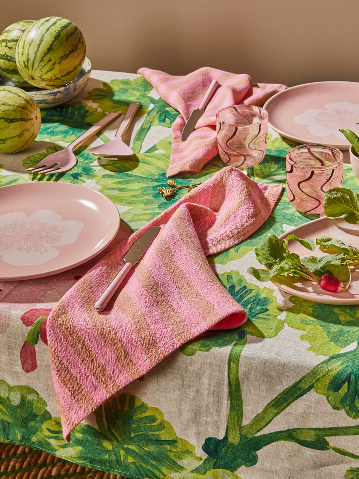 Linear Candy Linen Napkins