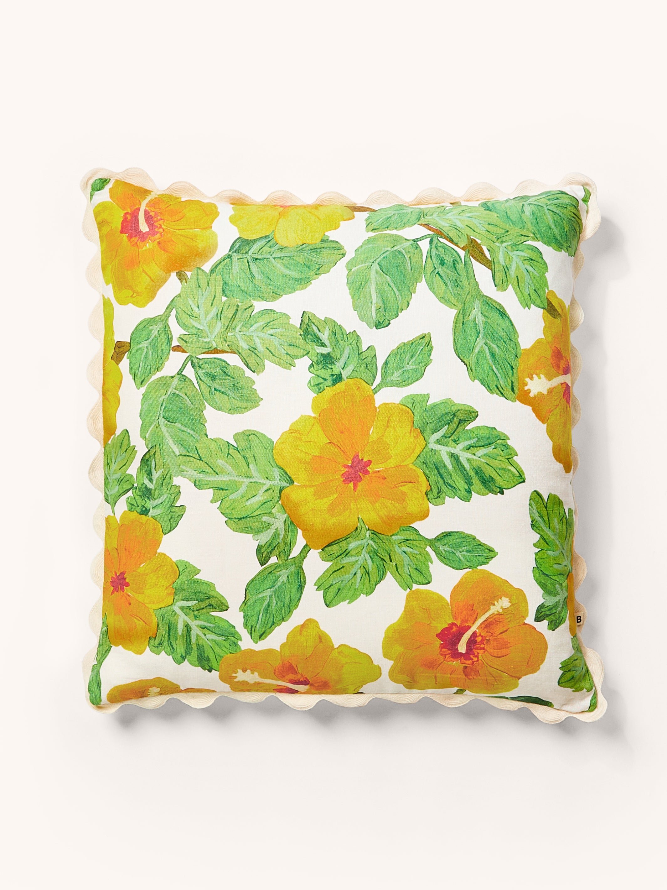 Hibiscus Yellow Cushion - Almost Perfect