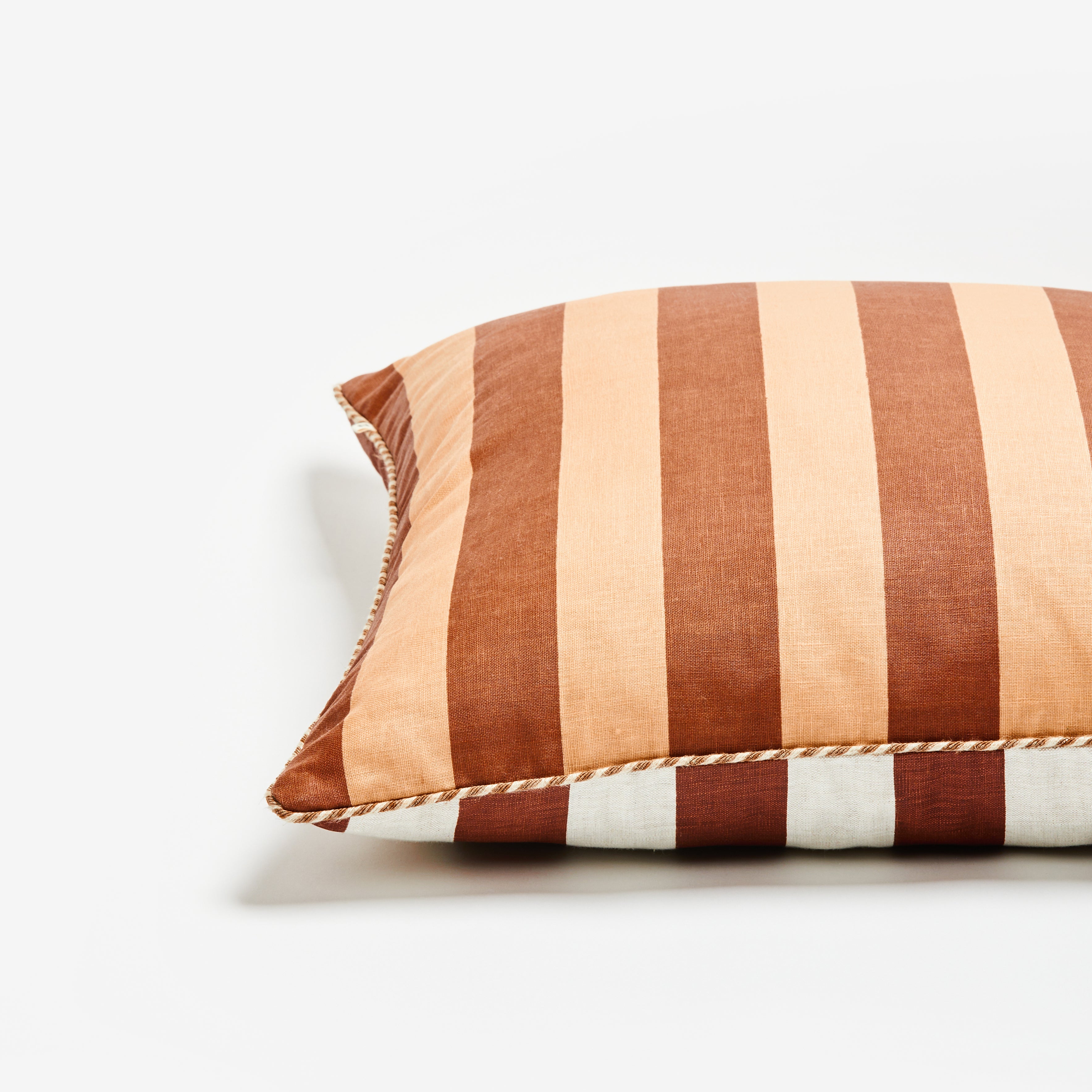 Bold Stripe Cocoa 60cm Cushion