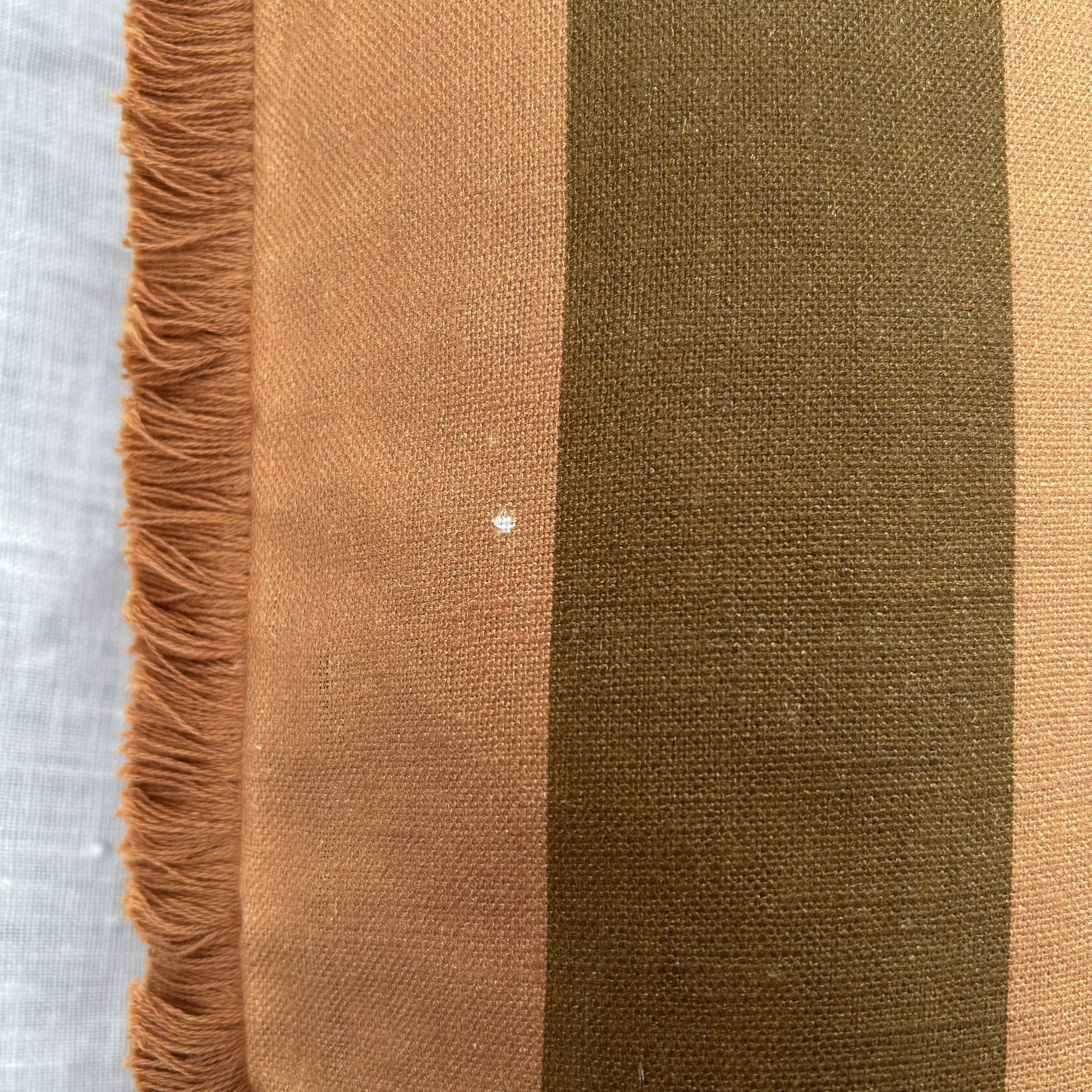 Bold Stripe Mustard Cushion - Almost Perfect