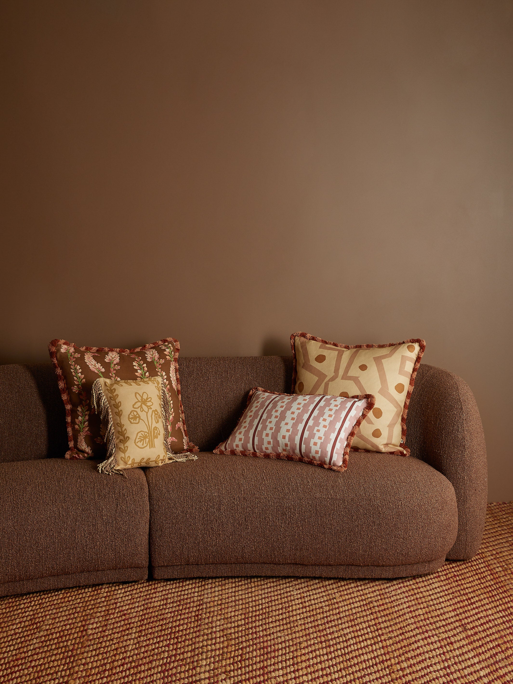 Memphis Wheat Linen Cushion - Almost Perfect