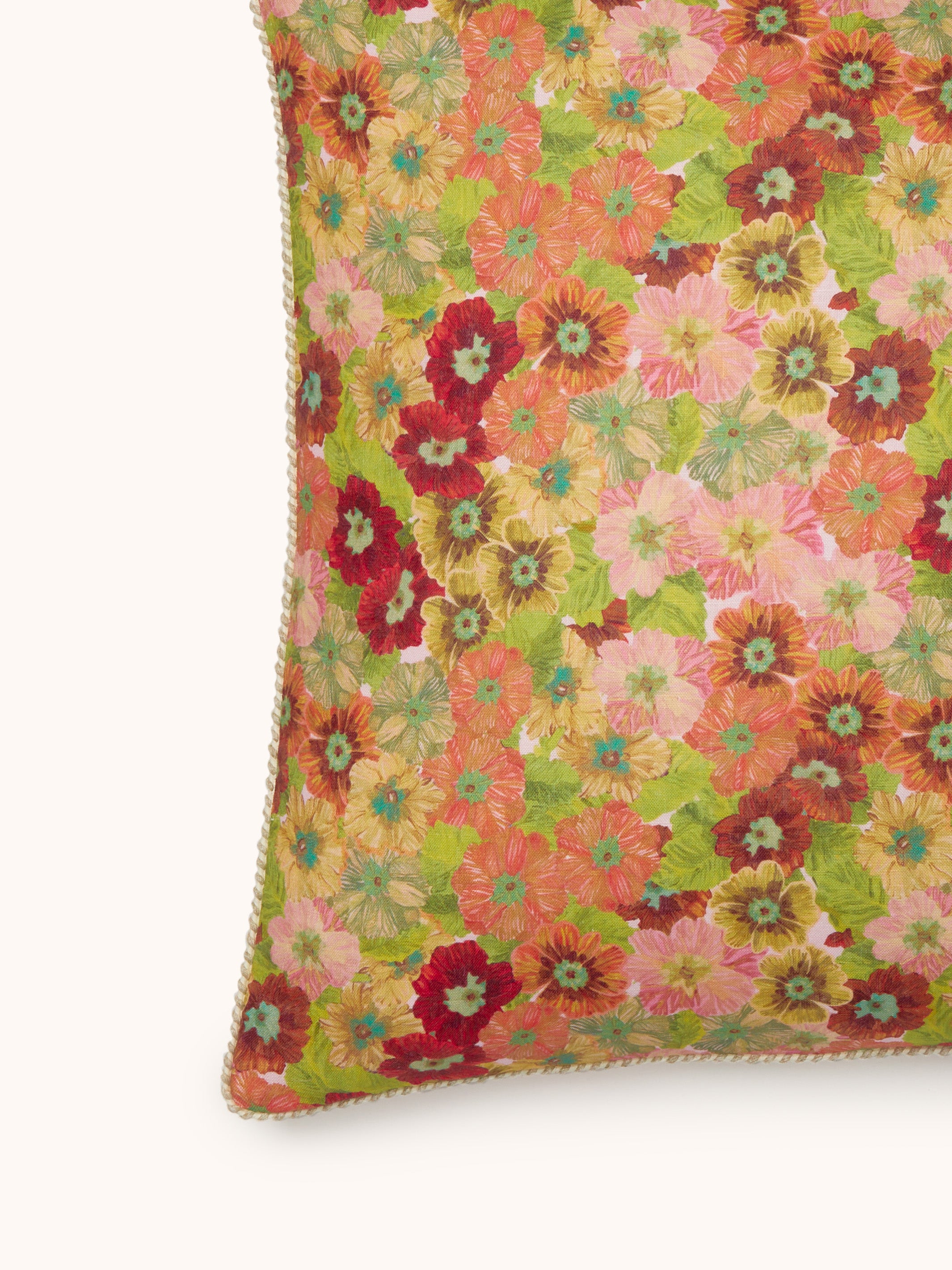 Primrose Sunset Linen Cushion