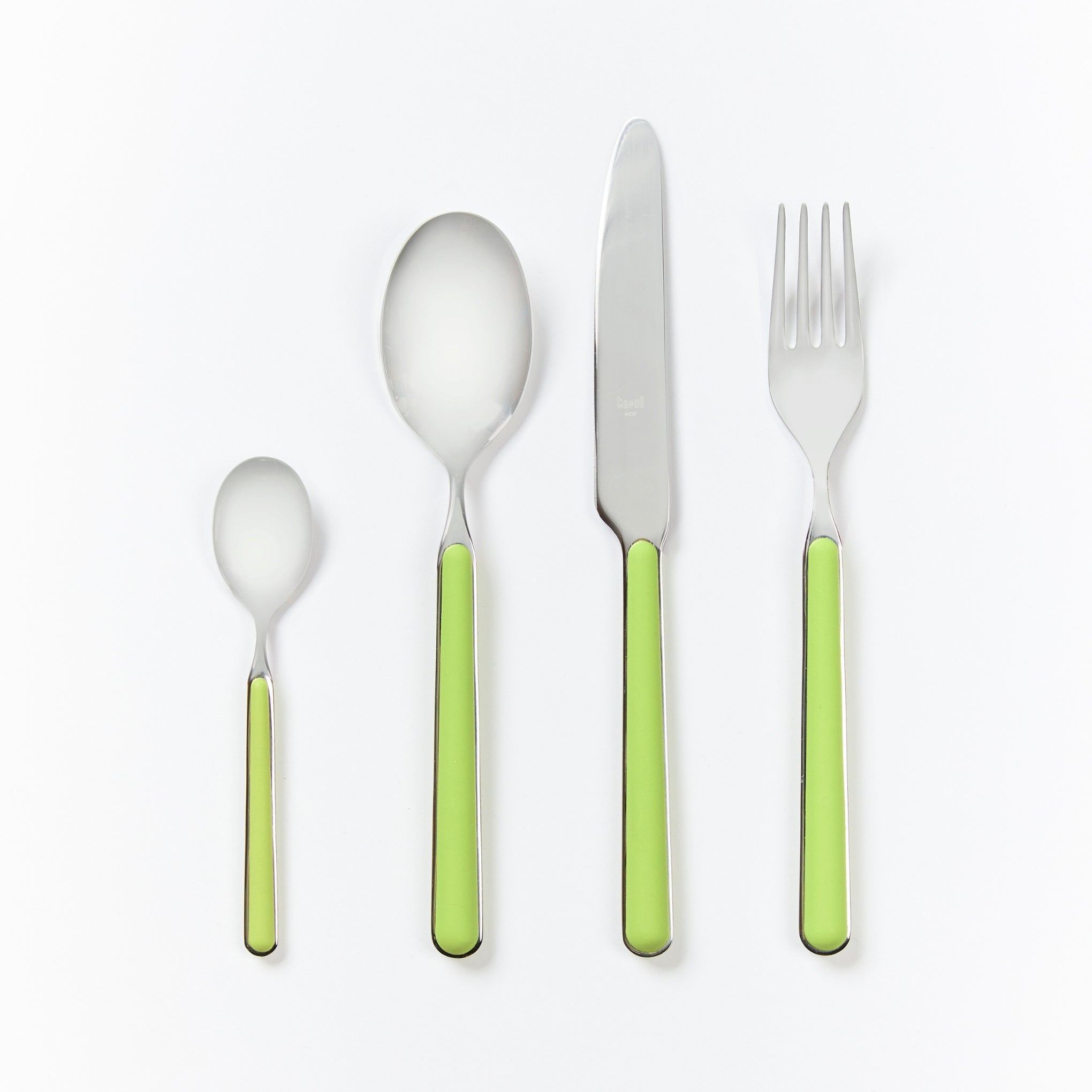 Fantasia Cutlery Set: Acid Green
