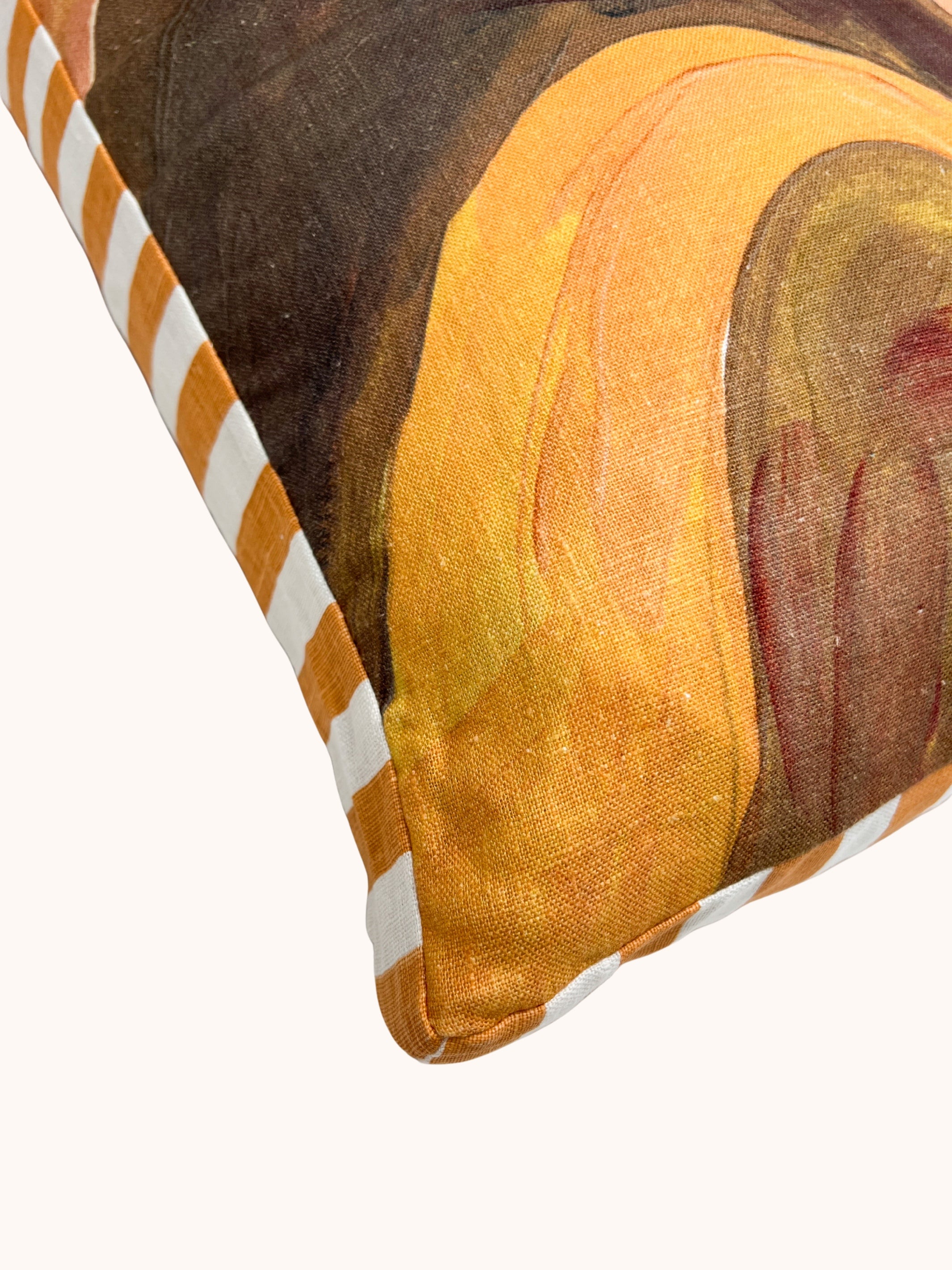 Fonda Wheat Linen Cushion - Almost Perfect