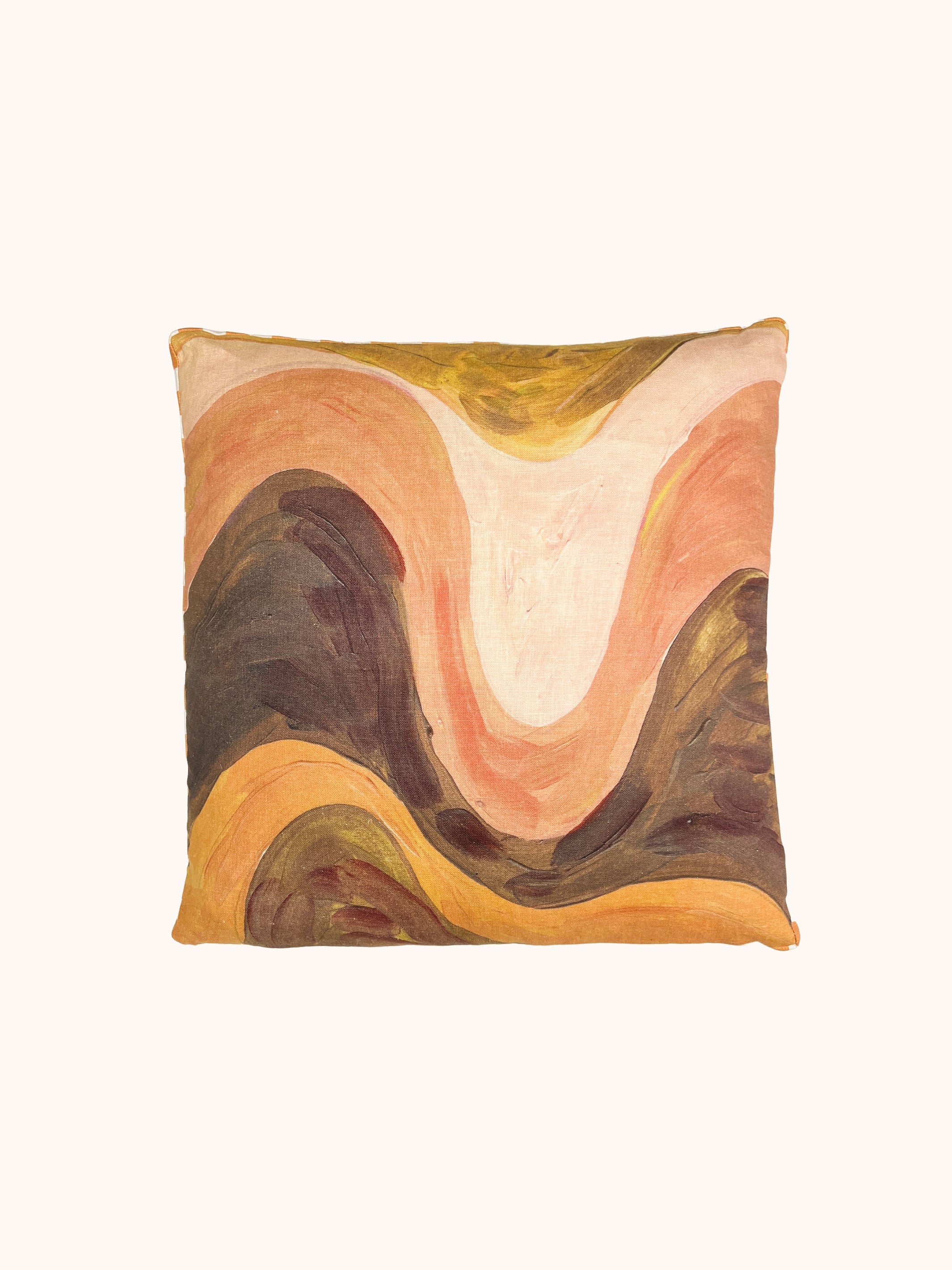 Fonda Wheat Linen Cushion - Almost Perfect