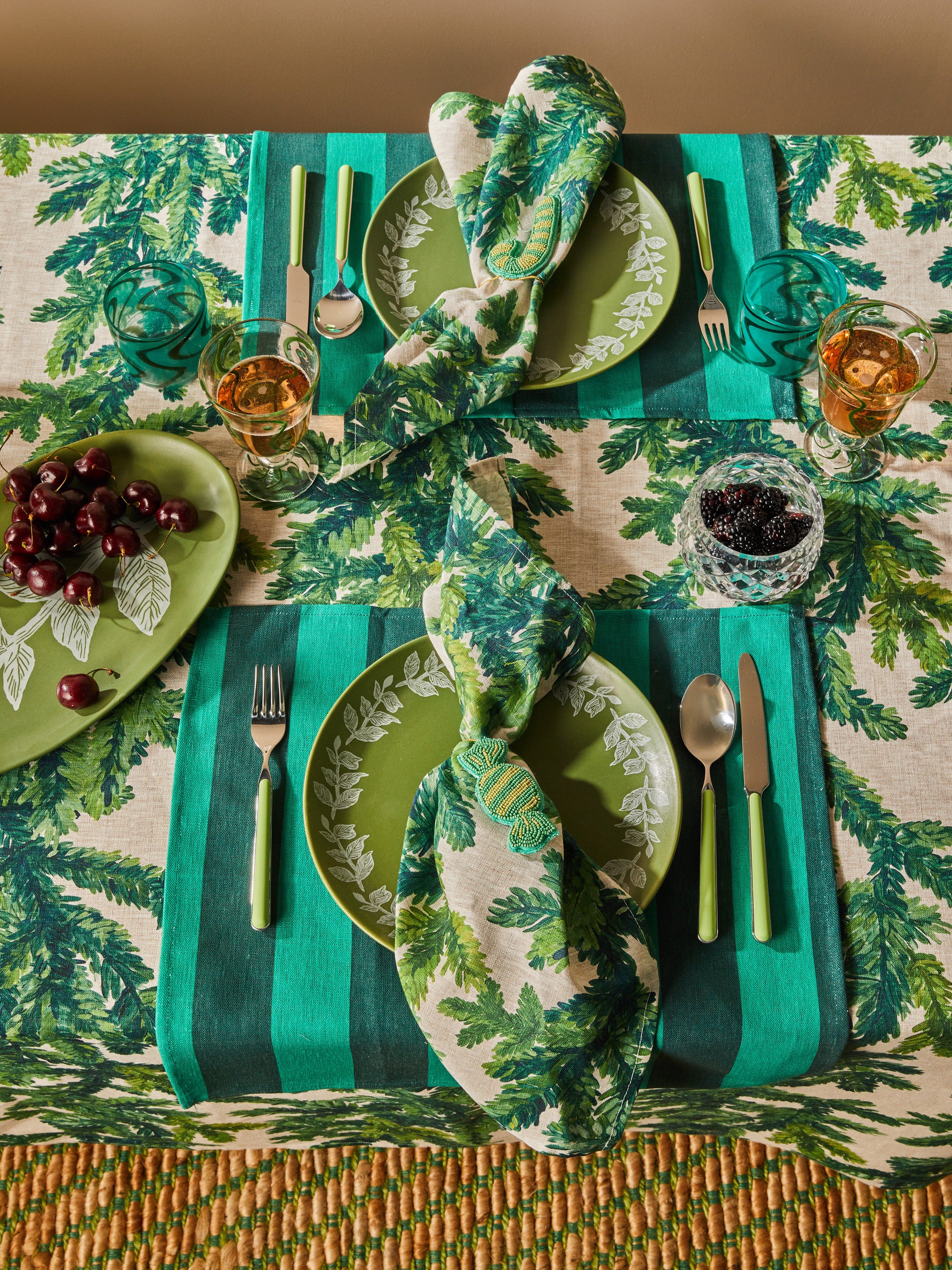 Swirl Green Tumblers - Almost Perfect