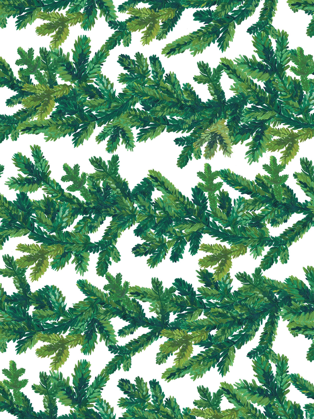Festive Foliage Christmas Gift Wrap