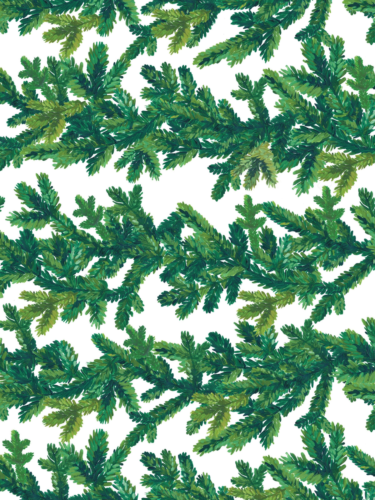 Festive Foliage Christmas Wrapping Paper