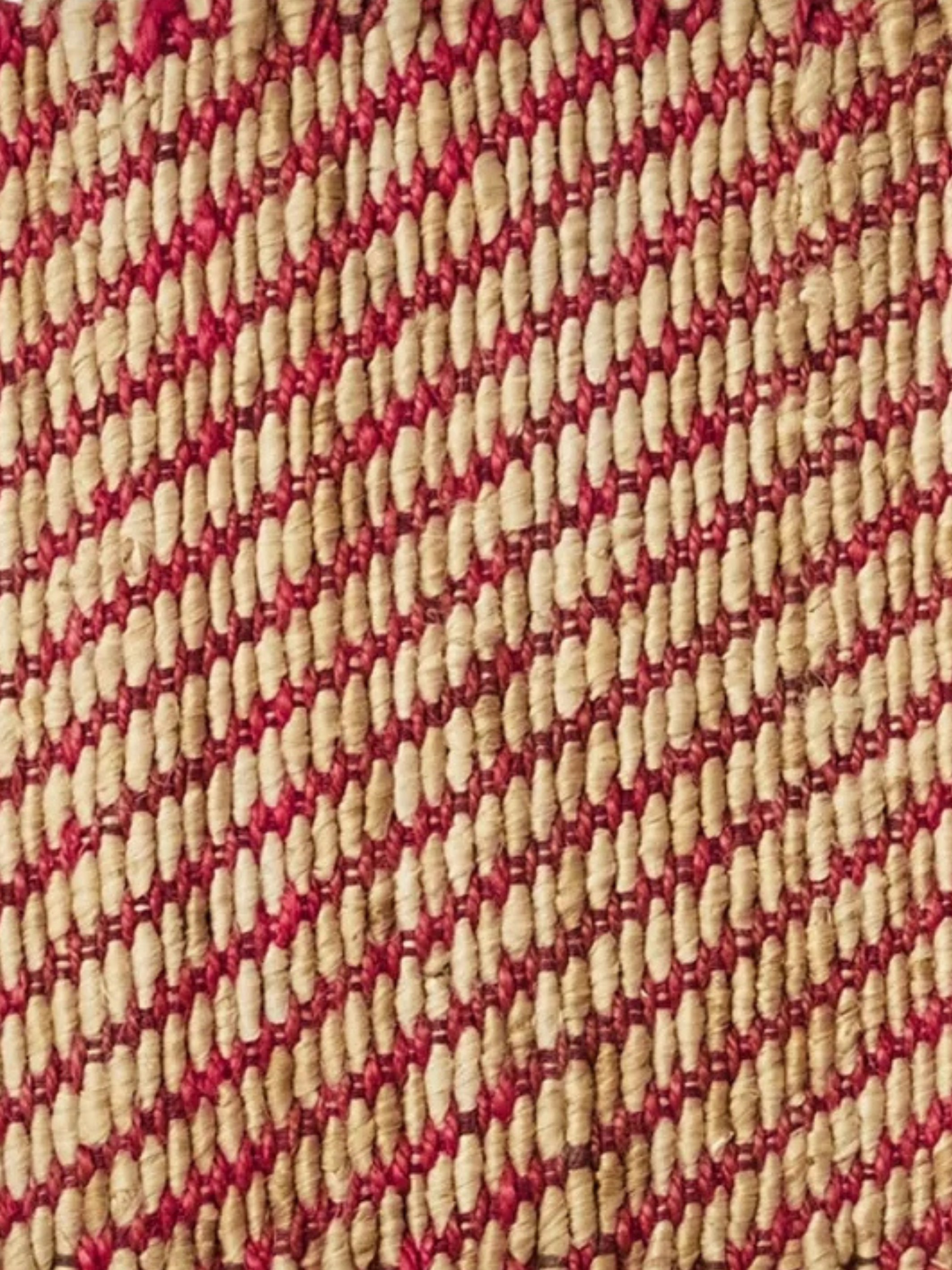Frida Pink Jute Mat