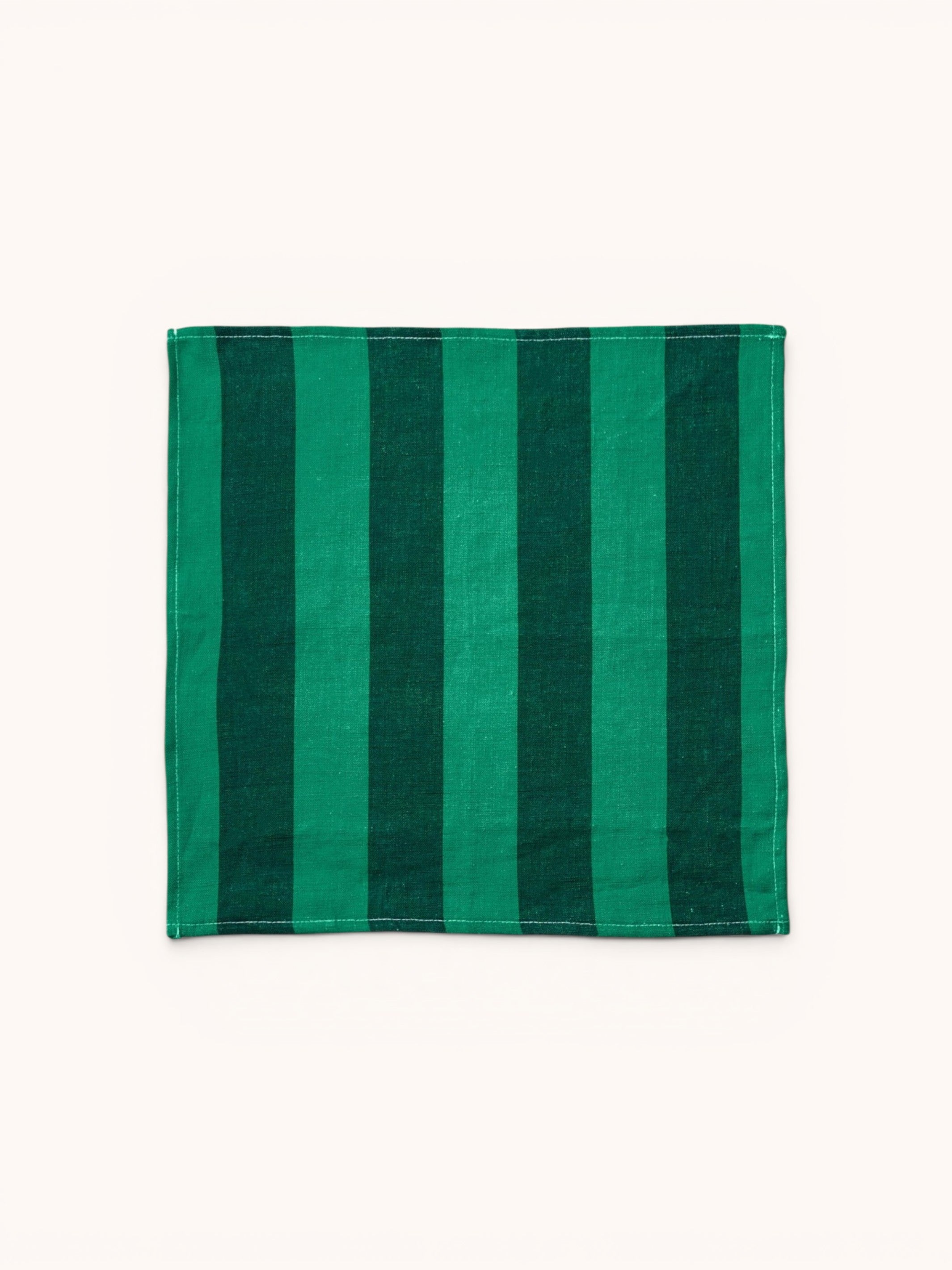 Stripe Emerald Napkins