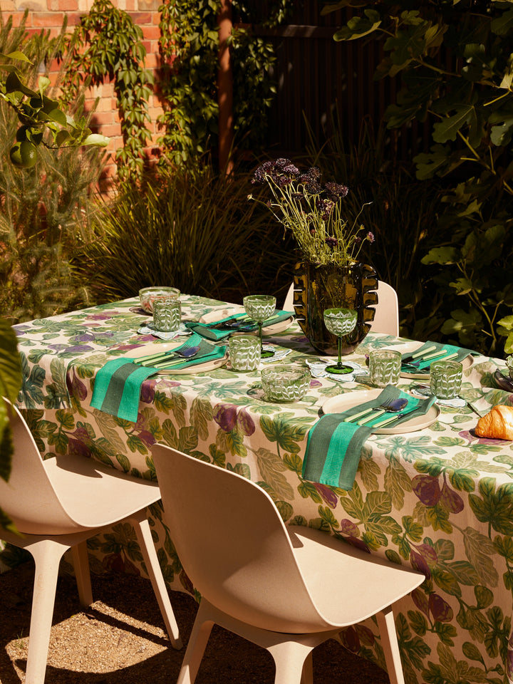 Stripe Emerald Napkins