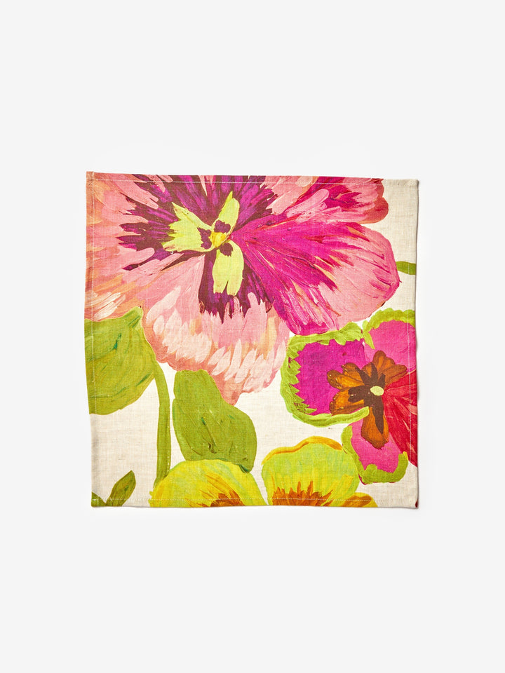 Pansies Multi Napkins