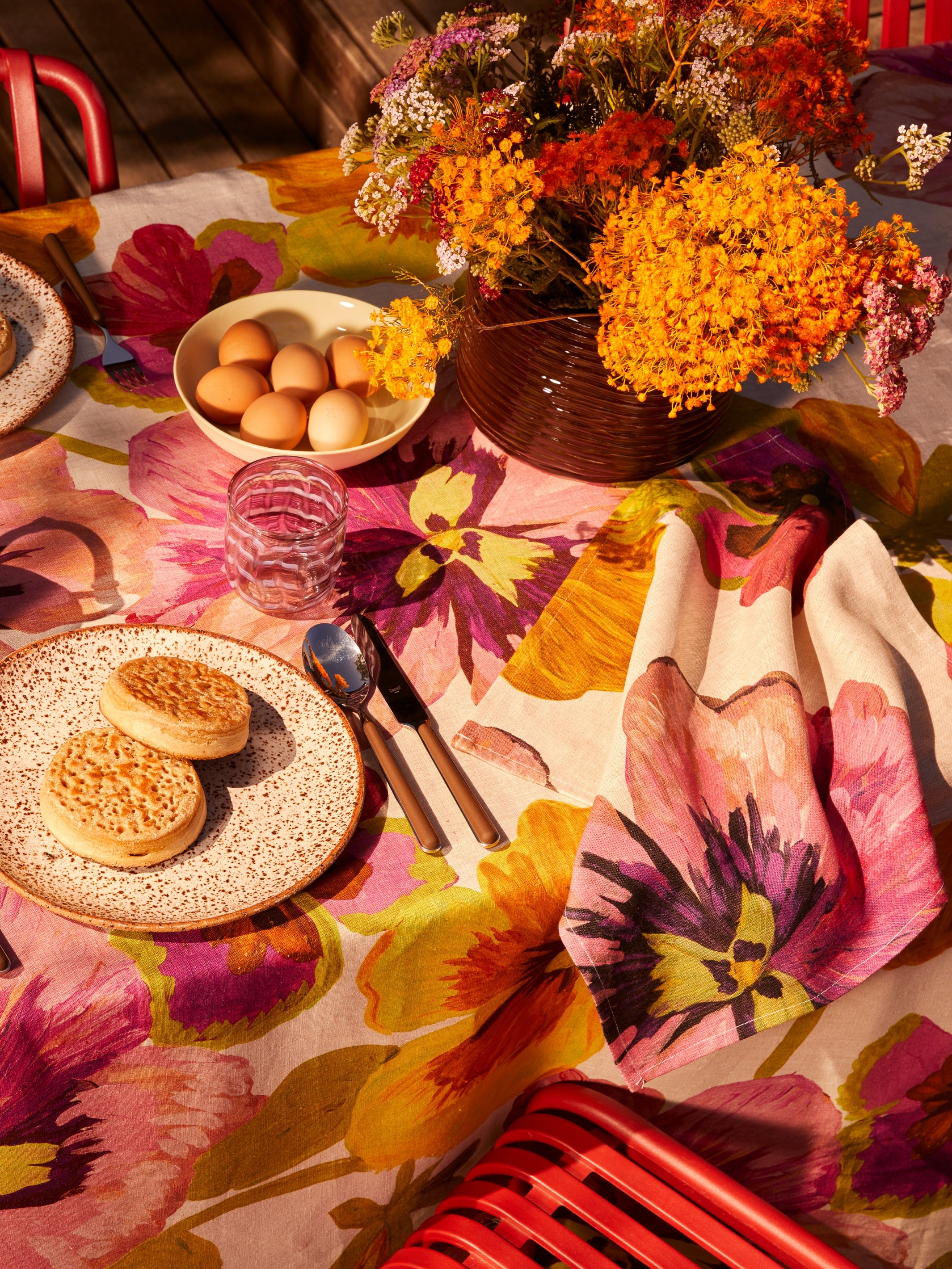 Pansies Multi Napkins
