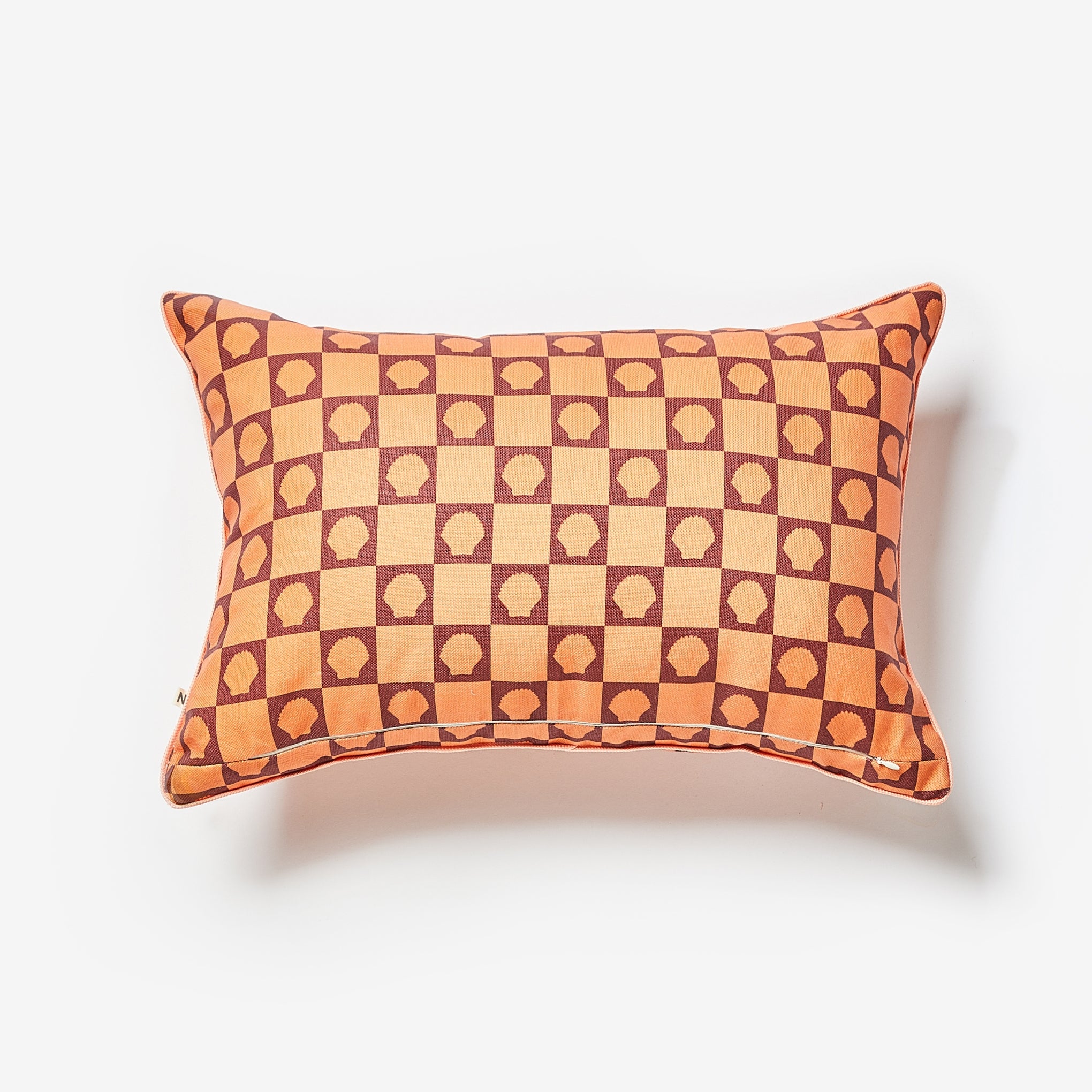 Shell Check Coral 60x40cm Outdoor Cushion