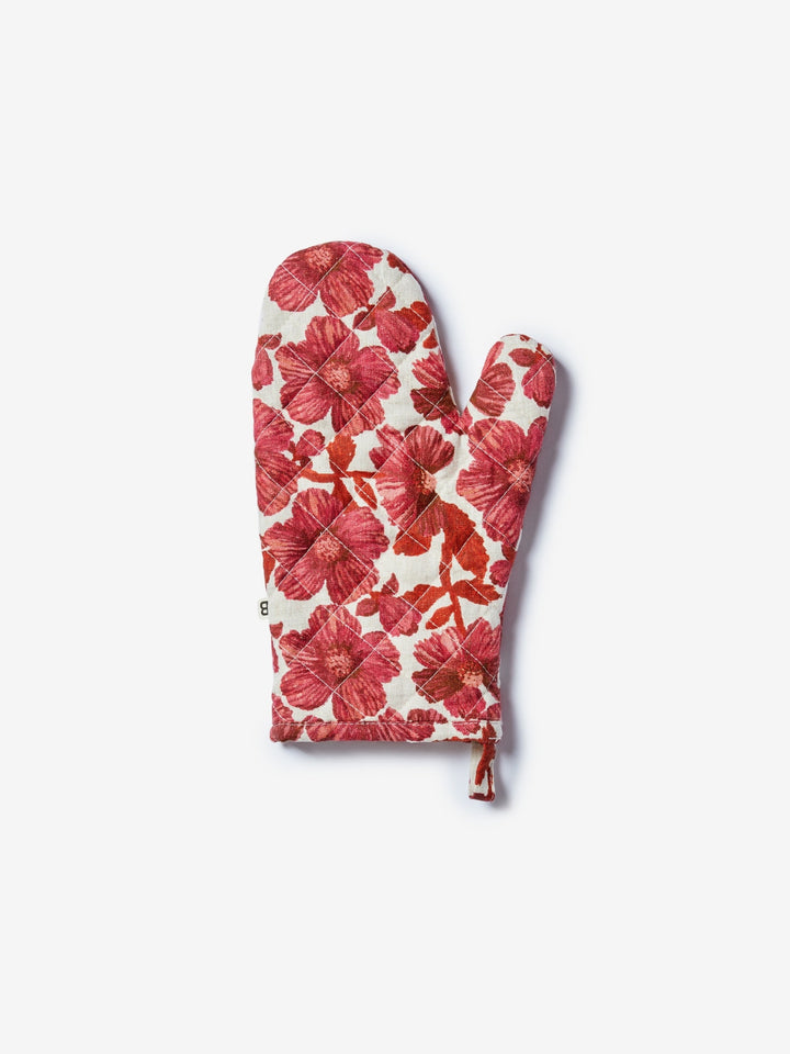 Leon Cerise Oven Mitt