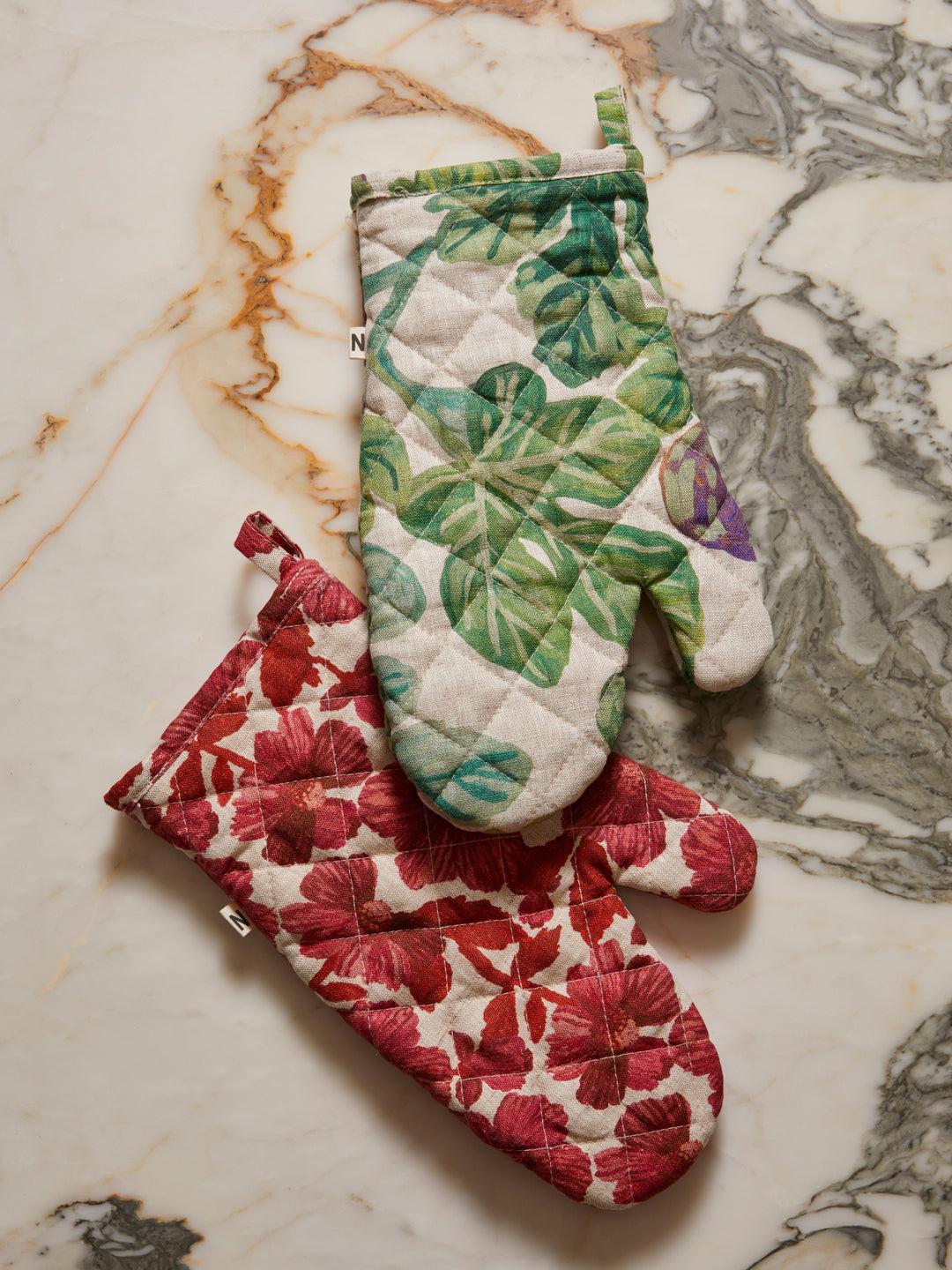 Figgy Green Oven Mitt